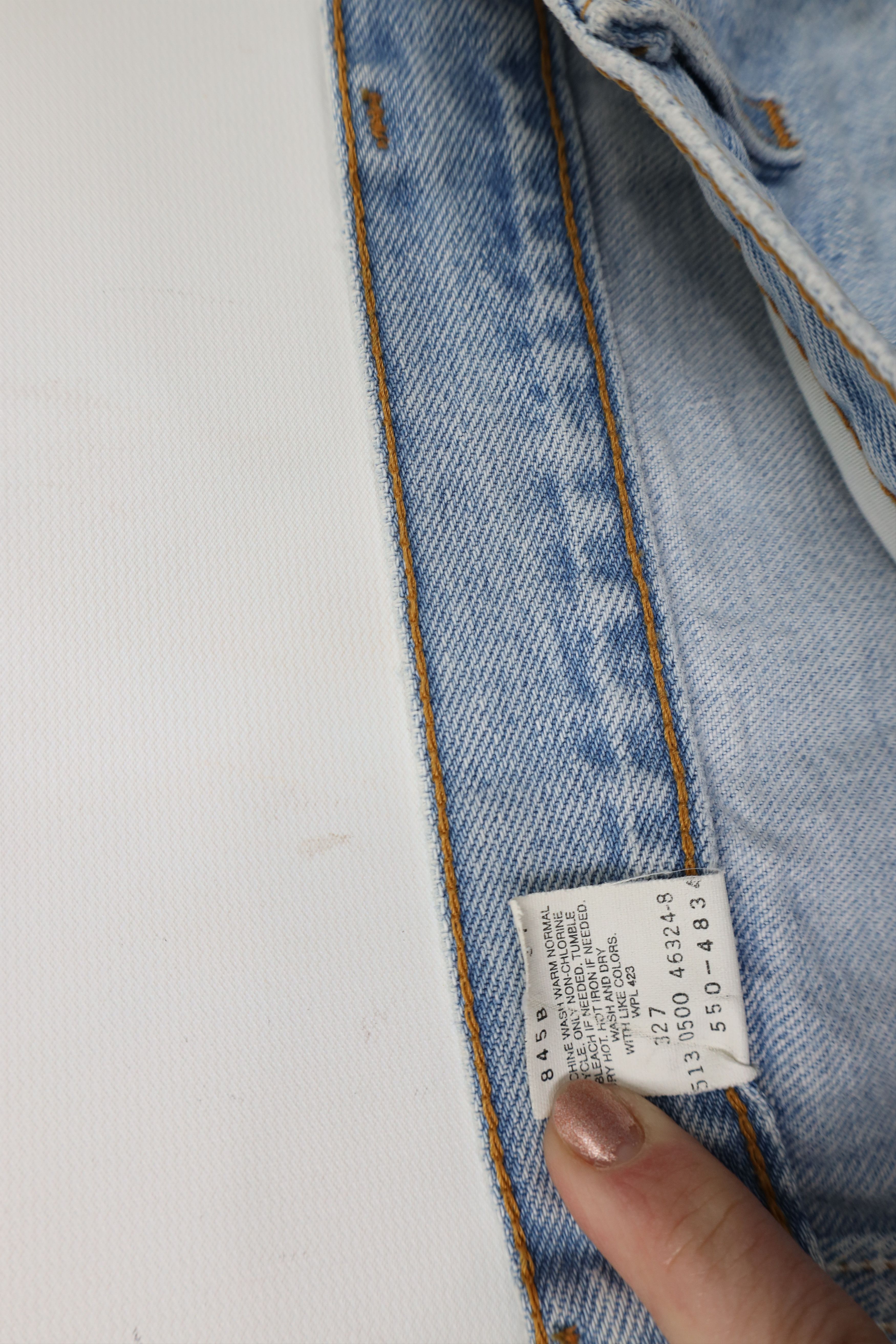 Levi's × Vintage Vintage Y2K 2000 Levis 550 Relaxed Fit Denim Jeans USA Size US 36 / EU 52 - 8 Thumbnail