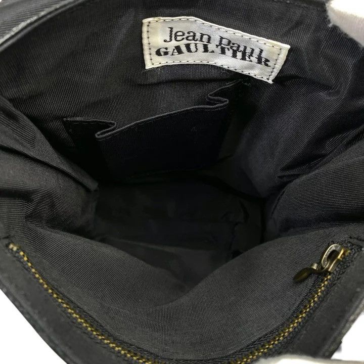 Jean Paul Gaultier Jean Paul Gaultier Dragon-Print Leather Crossbody Bag Size ONE SIZE - 5 Thumbnail