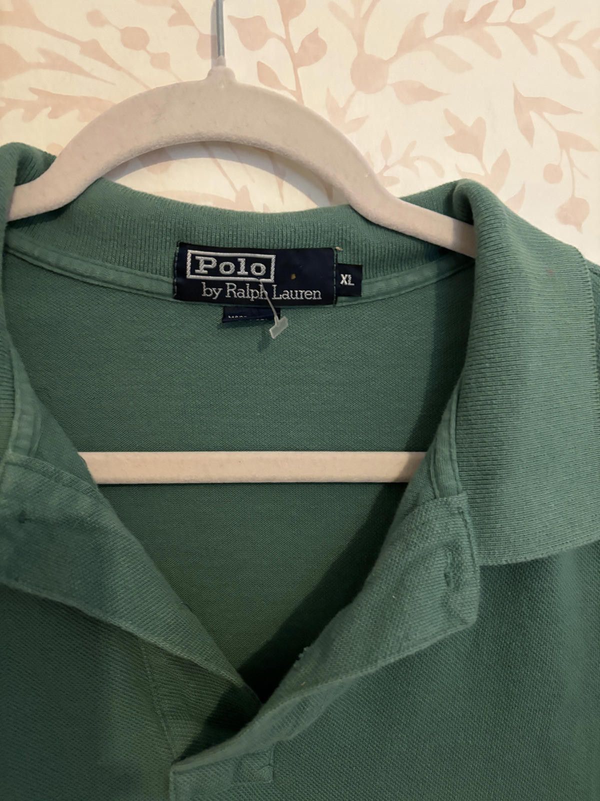 Other Vintage Men's Polo Shirt by Ralph Lauren in Green, XL Size US XL / EU 56 / 4 - 3 Thumbnail