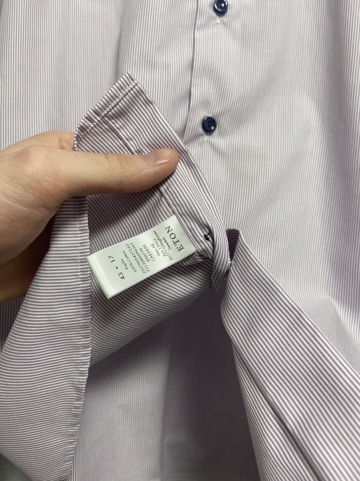 Eton Eton Button Up Shirt Size US XL / EU 56 / 4 - 6 Thumbnail