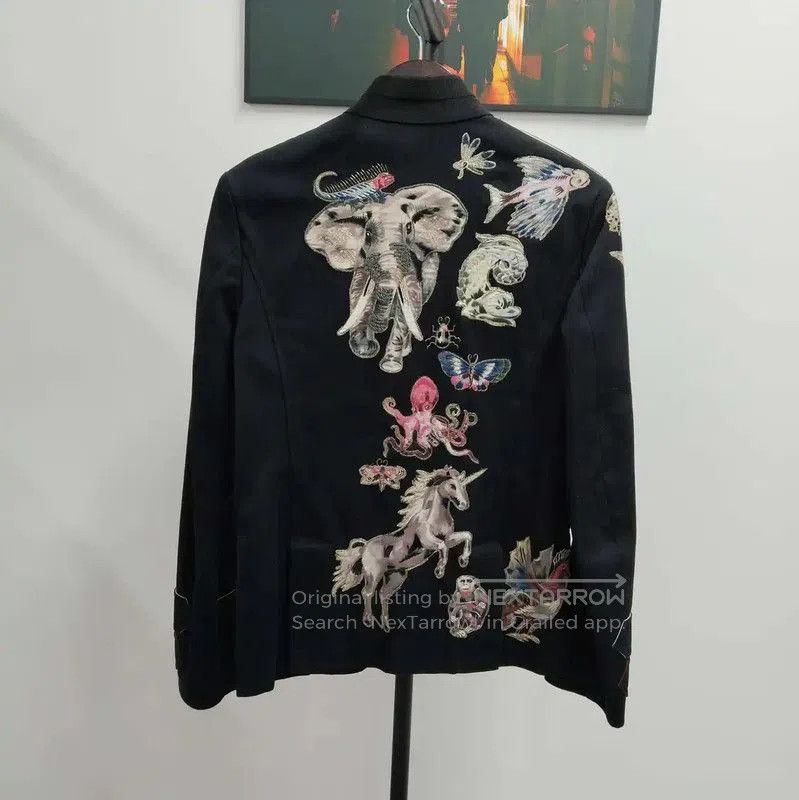 Valentino Valentino Black Long Sleeve Men's Outer Jacket . Size US L / EU 52-54 / 3 - 2 Thumbnail