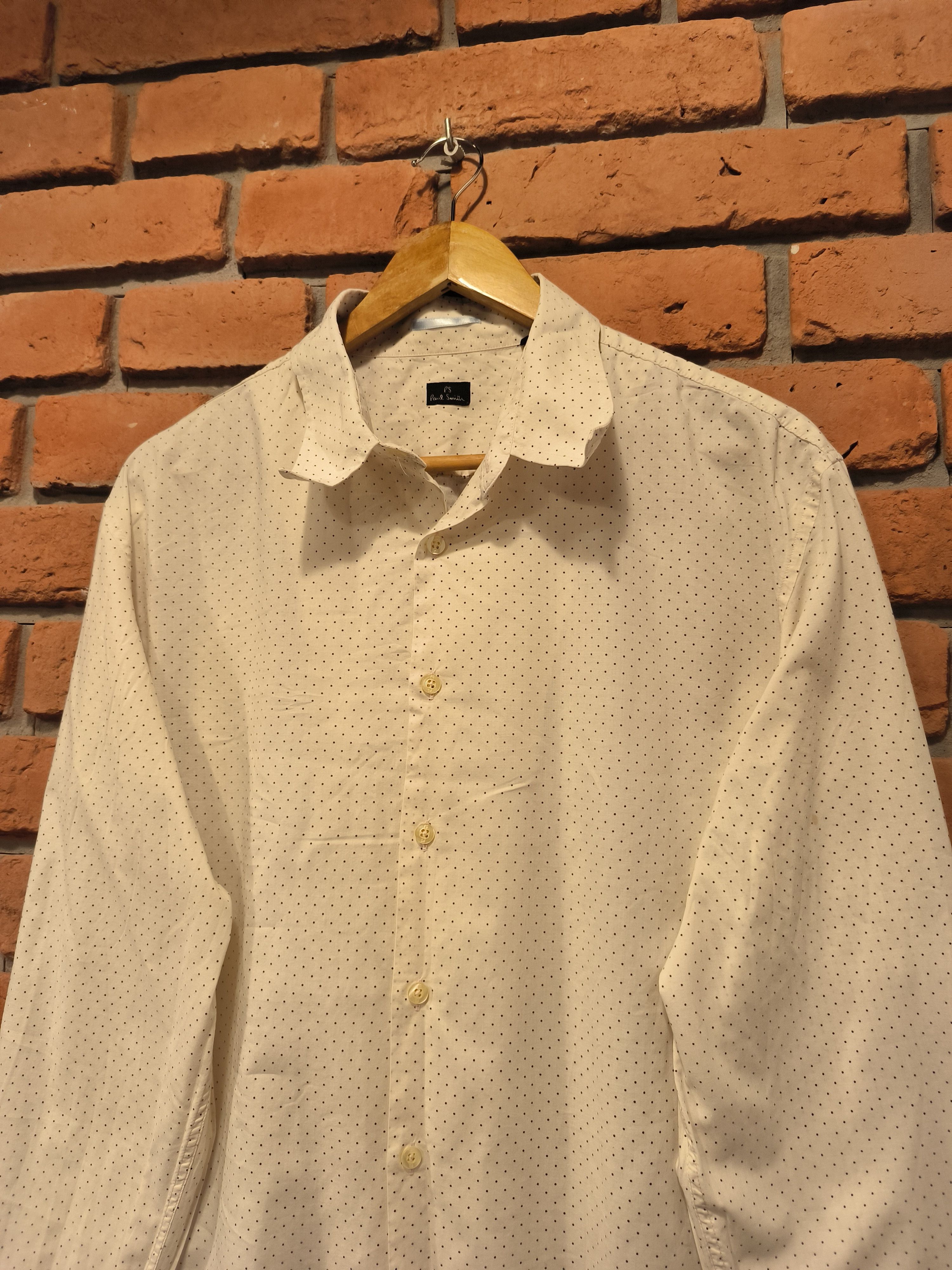 Paul Smith Paul Smith Shirt Long Sleeve Button-Up White Size US XL / EU 56 / 4 - 2 Thumbnail