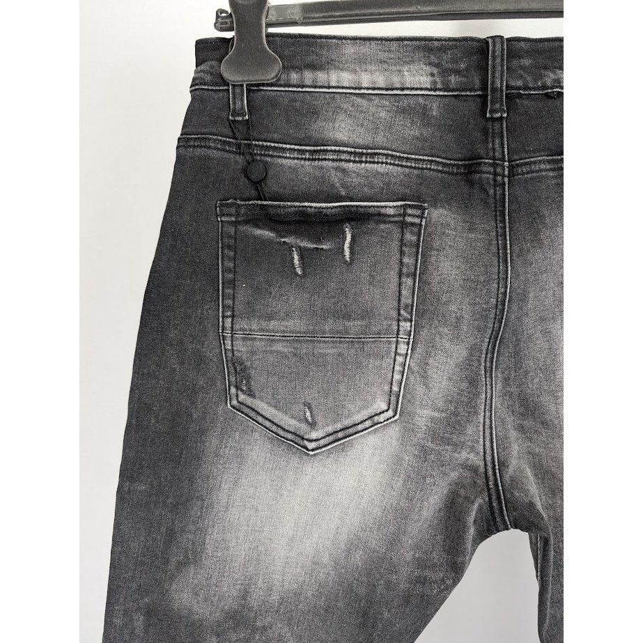 Amiri o1rshd1 MX1 Bandana Jeans in Black Size US 36 / EU 52 - 17 Thumbnail