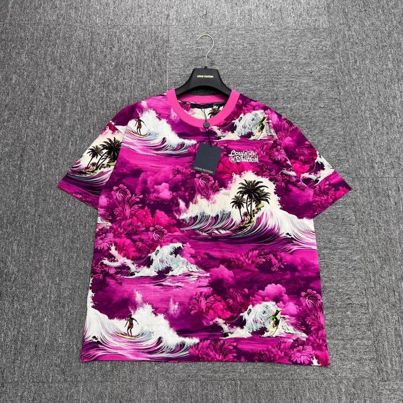Louis Vuitton Louis Vuitton Tropical Island Wave Short Sleeves Size US L / EU 52-54 / 3 - 1 Thumbnail