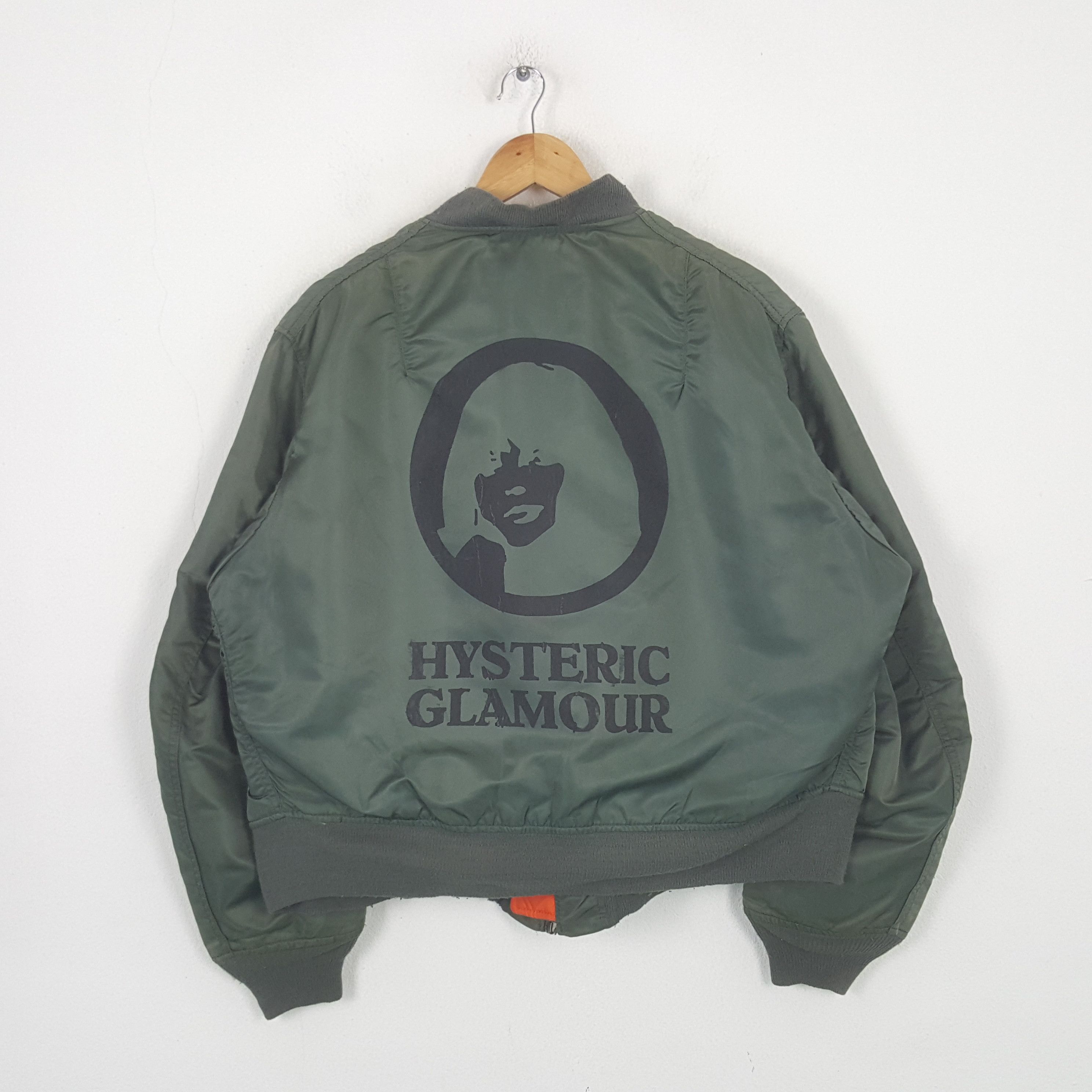 Alpha Industries Vintage Alpha Industries X Hysteric Custom Bombers Jacket 34 Size US XXL / EU 58 / 5 - 1 Thumbnail