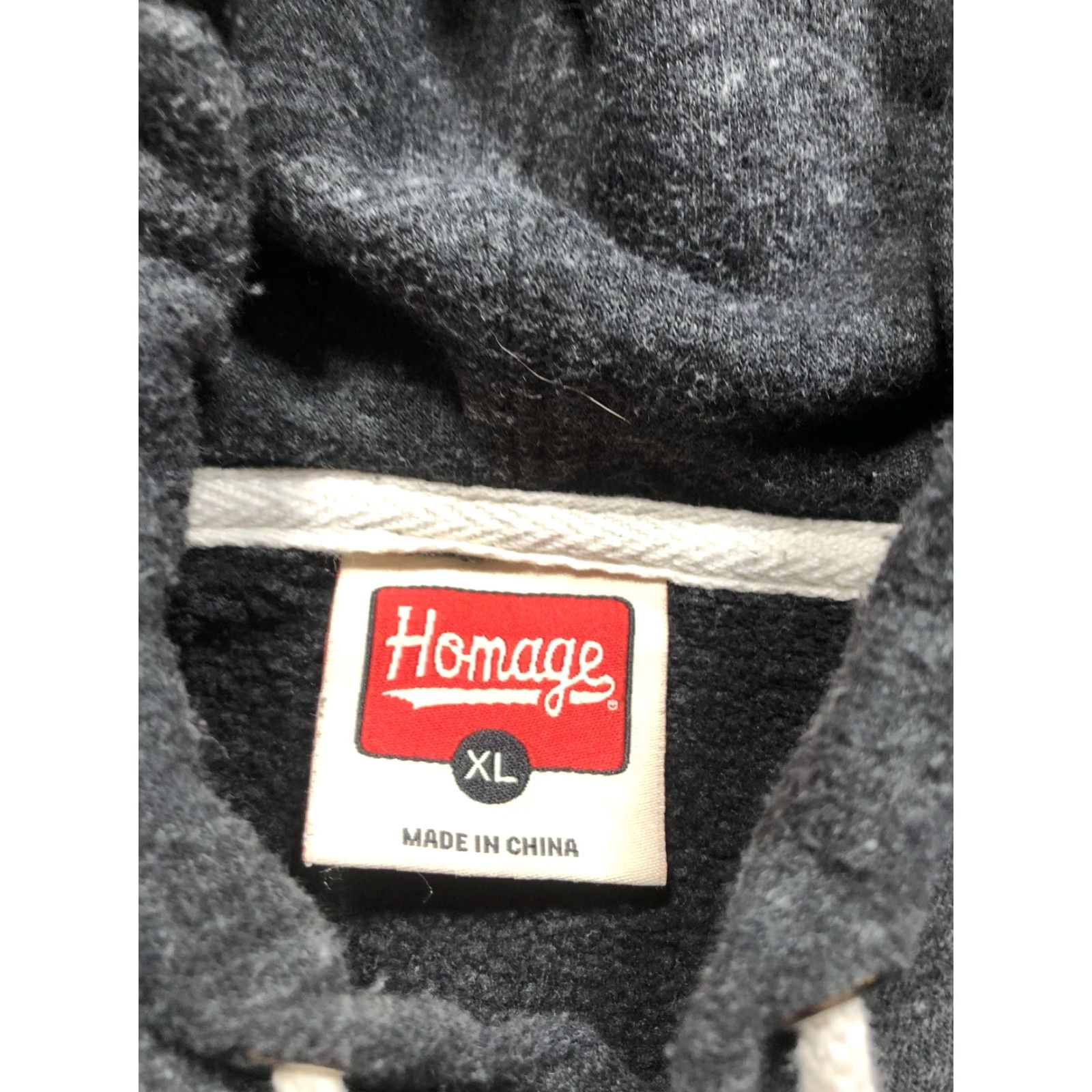 Vintage Homage Hoodie Sweatshirt Mens XL Charcoal Cleveland Skyline Graphic Pullover Size US XL / EU 56 / 4 - 7 Thumbnail