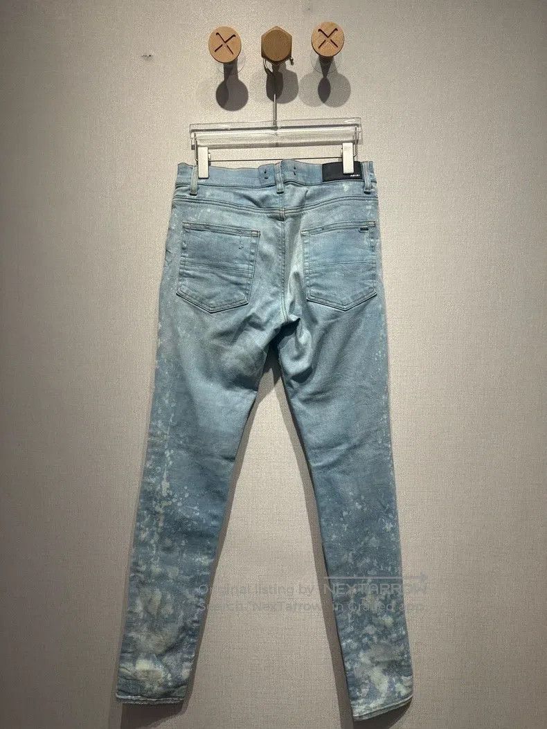 Amiri Amiri Size 32 Emir Painted Hole Jeans Size US 32 / EU 48 - 2 Thumbnail