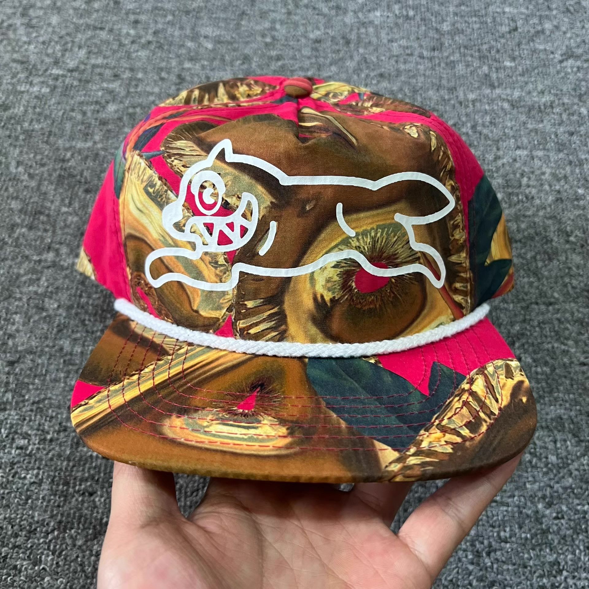 Billionaire Boys Club BBC ICECREAM Flying Dog Flat Brim Baseball Cap & Sun Hat Q7 Size ONE SIZE - 1 Thumbnail