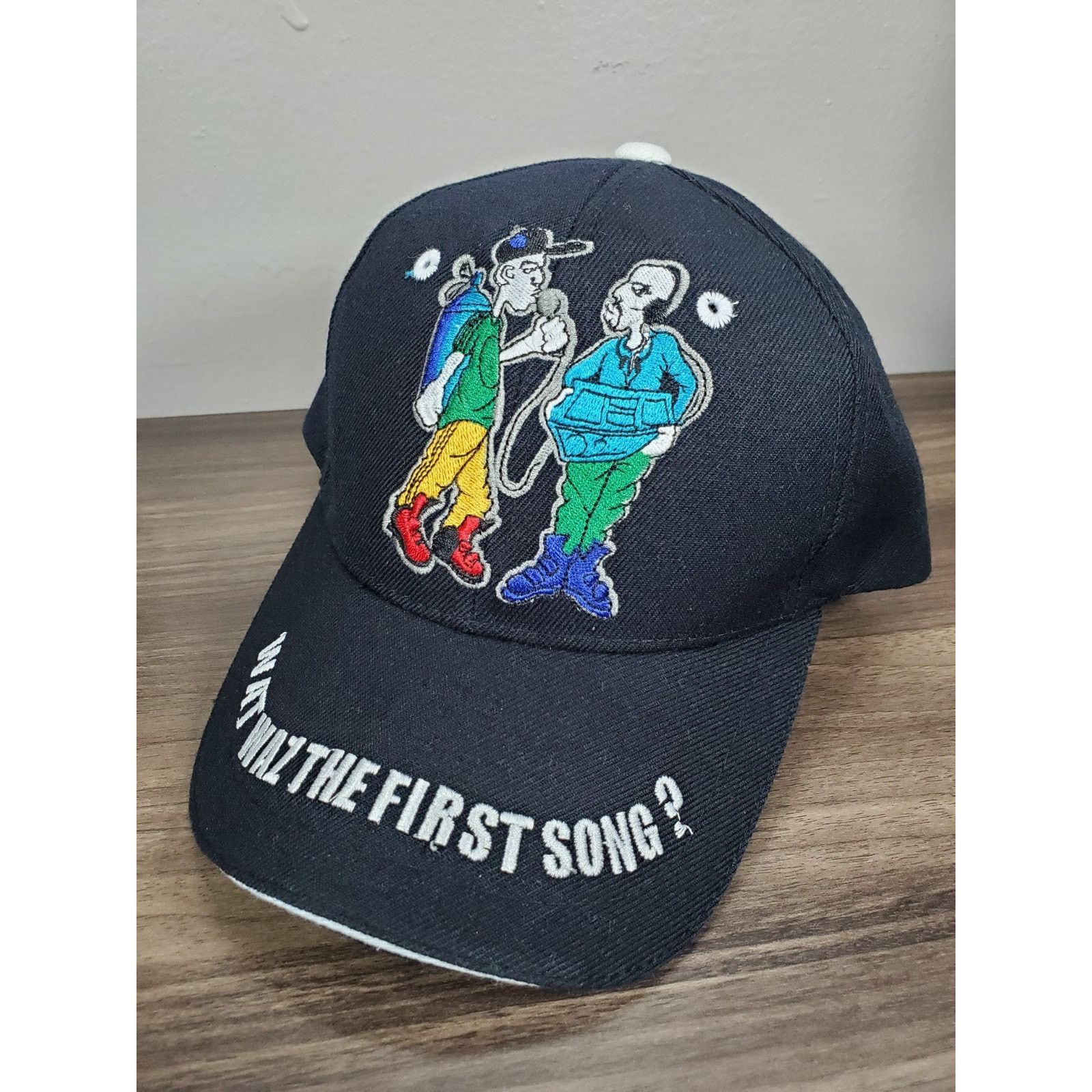 RASCALS' "Wat Was The First Song?" Hat Cap Reggae Homies Hip Hop Rap Size ONE SIZE - 1 Thumbnail