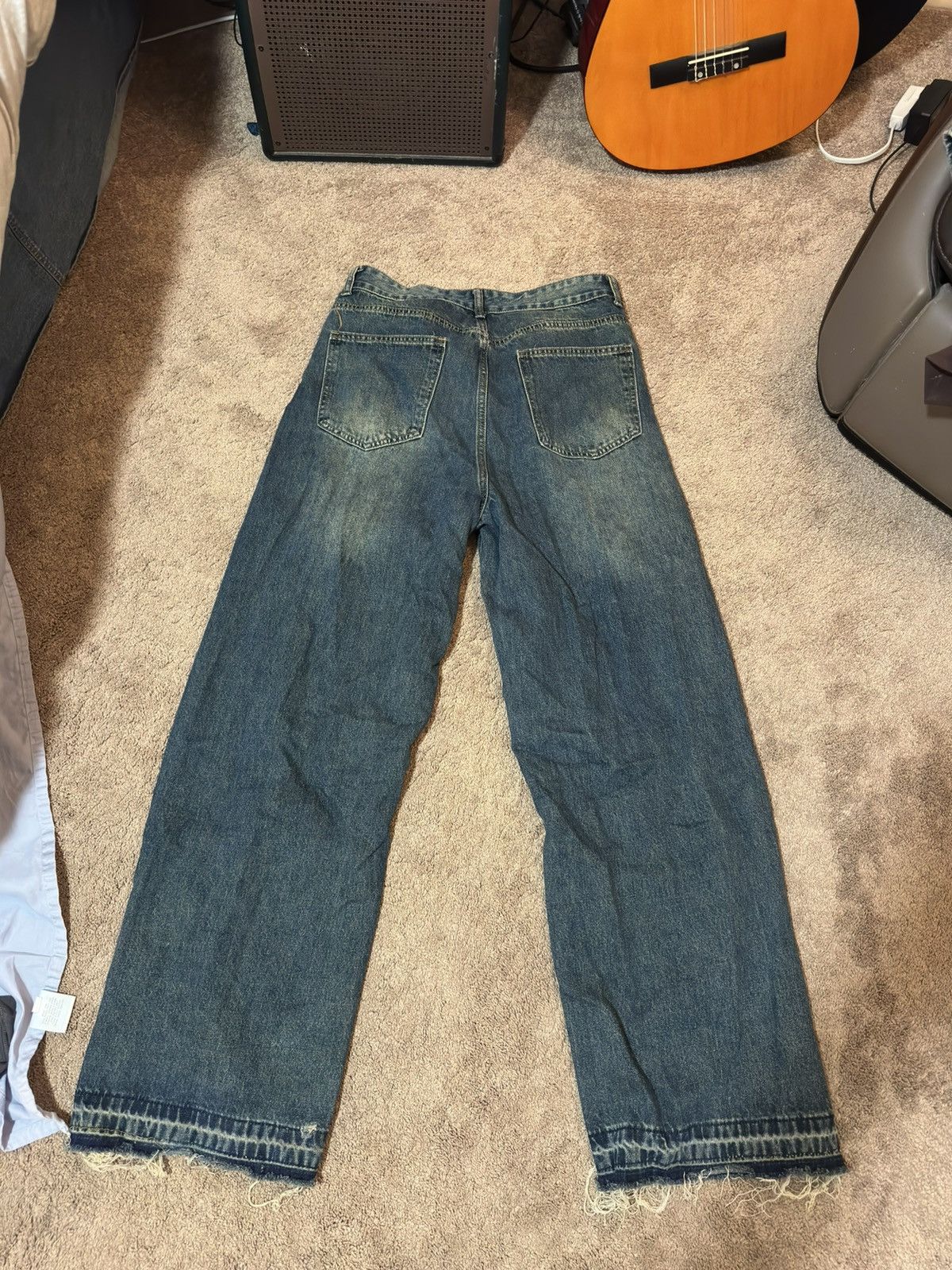 Japanese Brand Croosh Baggy Jeans Size US 32 / EU 48 - 2 Thumbnail