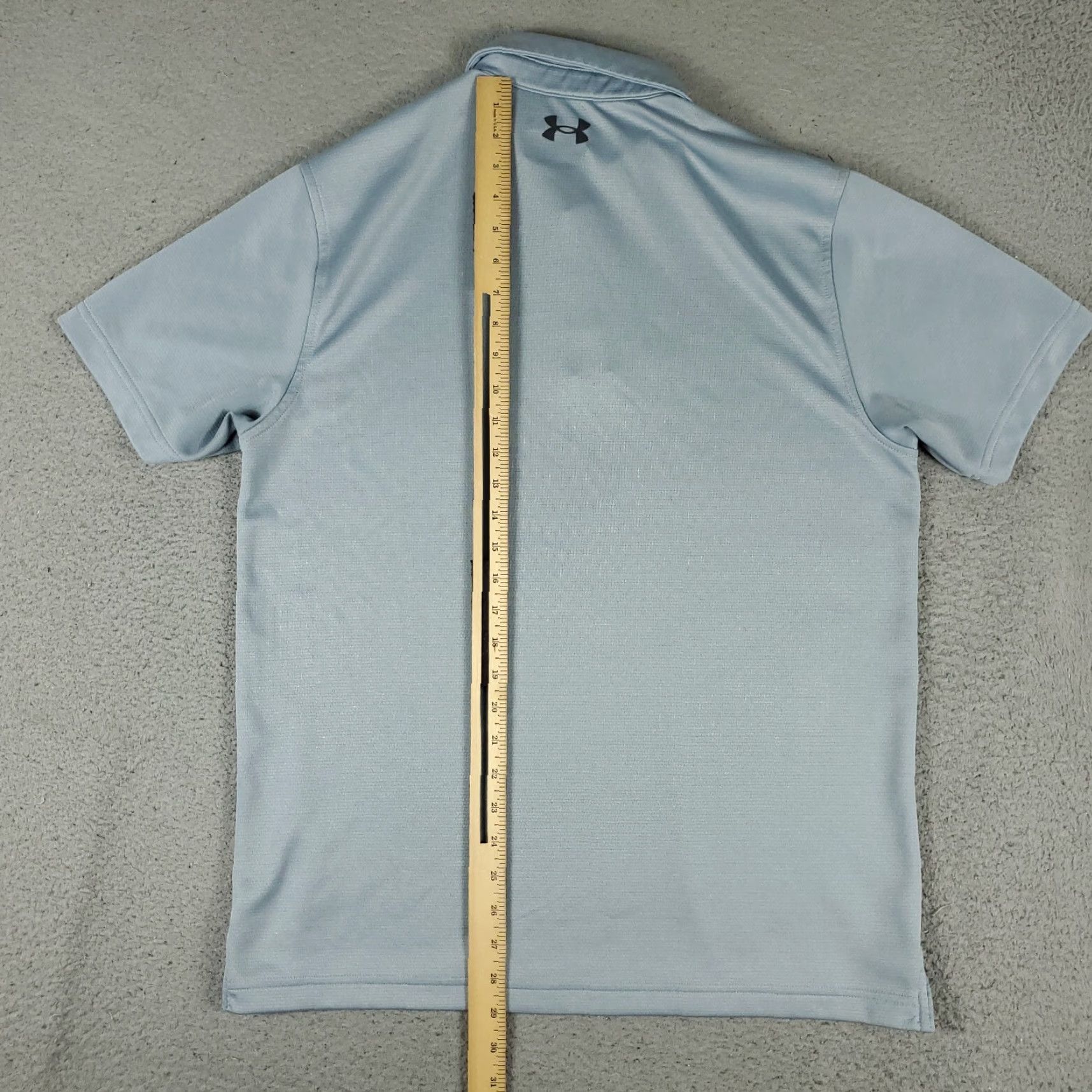 Under Armour Under Armour Polo Shirt Mens L Blue Golf Casual Short Sleeve Polo Men Blue Polo 2020s Sports Logo Shirts Size US L / EU 52-54 / 3 - 5 Thumbnail