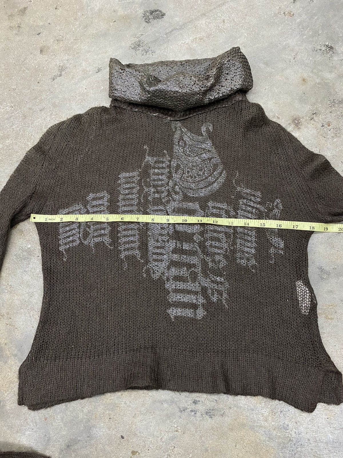 If Six Was Nine × Japanese Brand numbernine style open knit GFFERRE grunge gothic style Size S / US 4 / IT 40 - 11 Thumbnail