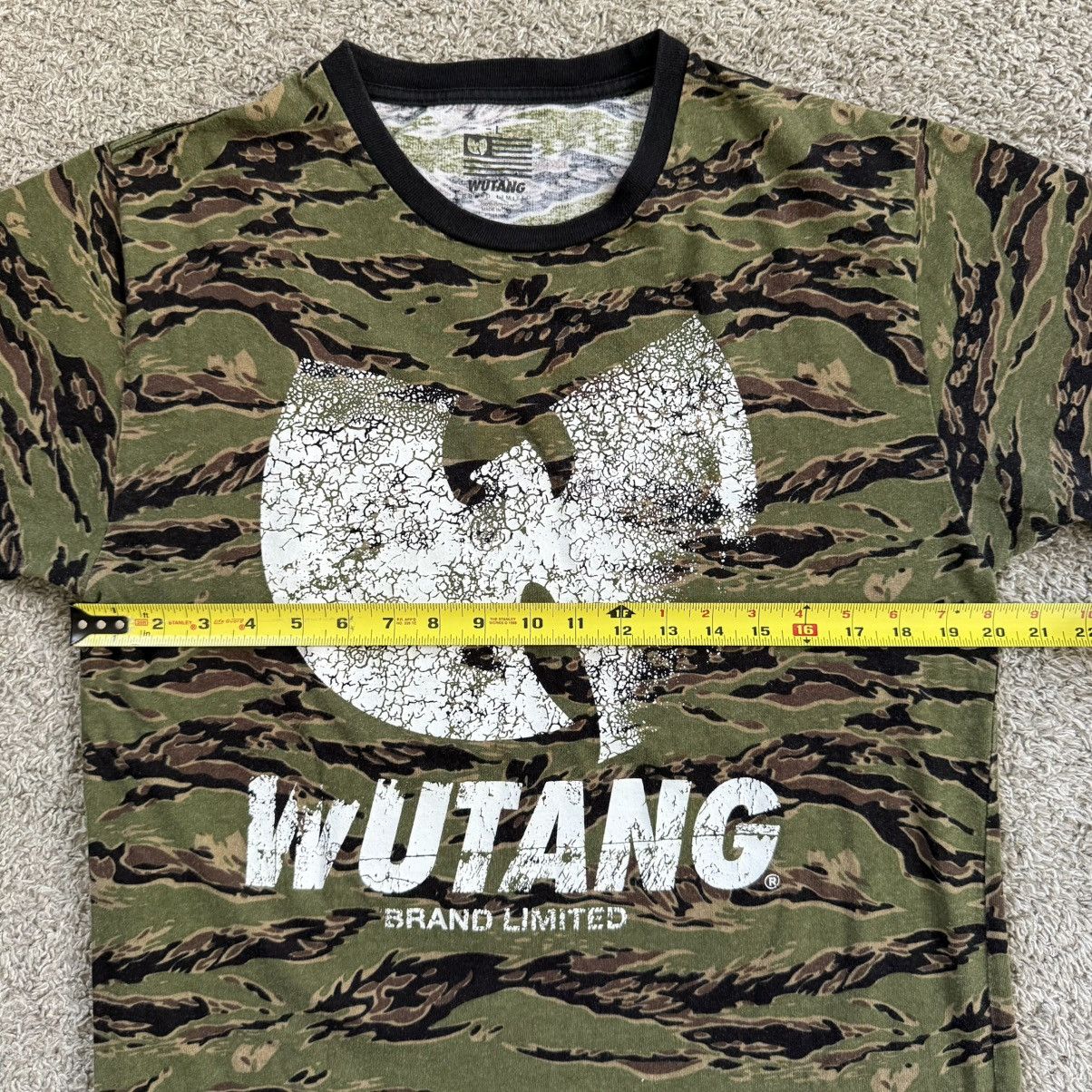 Wu-Tang Clan 🔴Wu-Tang Shirt Size Large Camouflage Wu Shattered Design Size US L / EU 52-54 / 3 - 9 Thumbnail