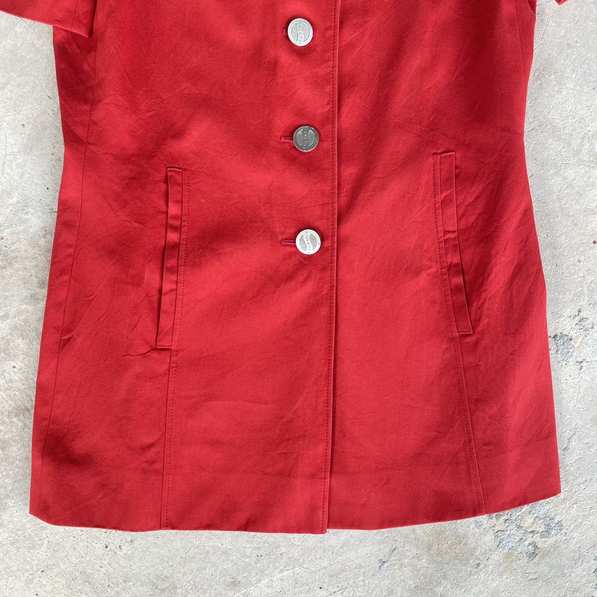 Givenchy Vintage Givenchy Boutiques Red Short Sleeve Women Blazer Size US S / EU 44-46 / 1 - 6 Thumbnail