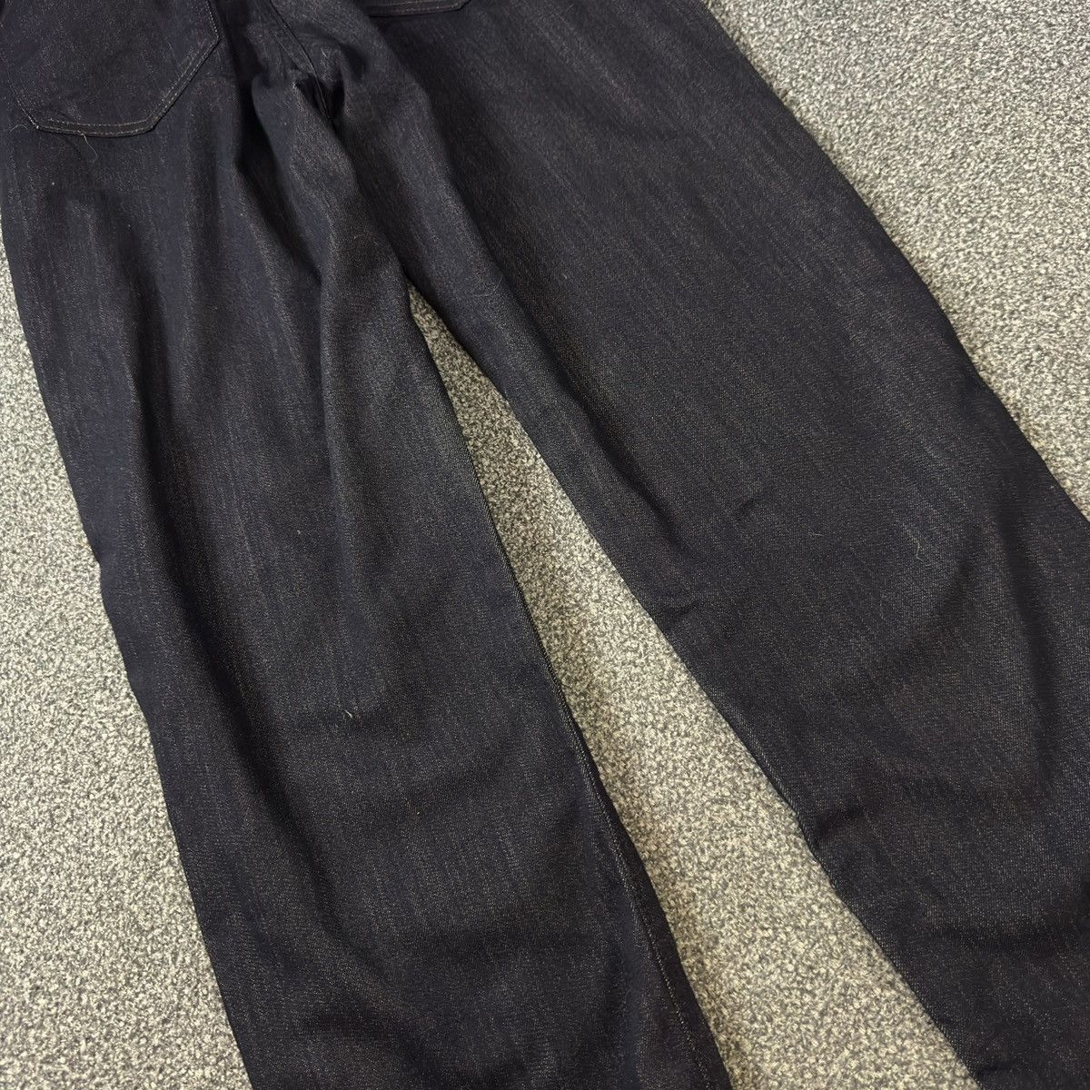 Jun Takahashi Japanese Denim Jersey Uniqlo High Rise Tappered Fit Archive Size US 30 / EU 46 - 10 Thumbnail