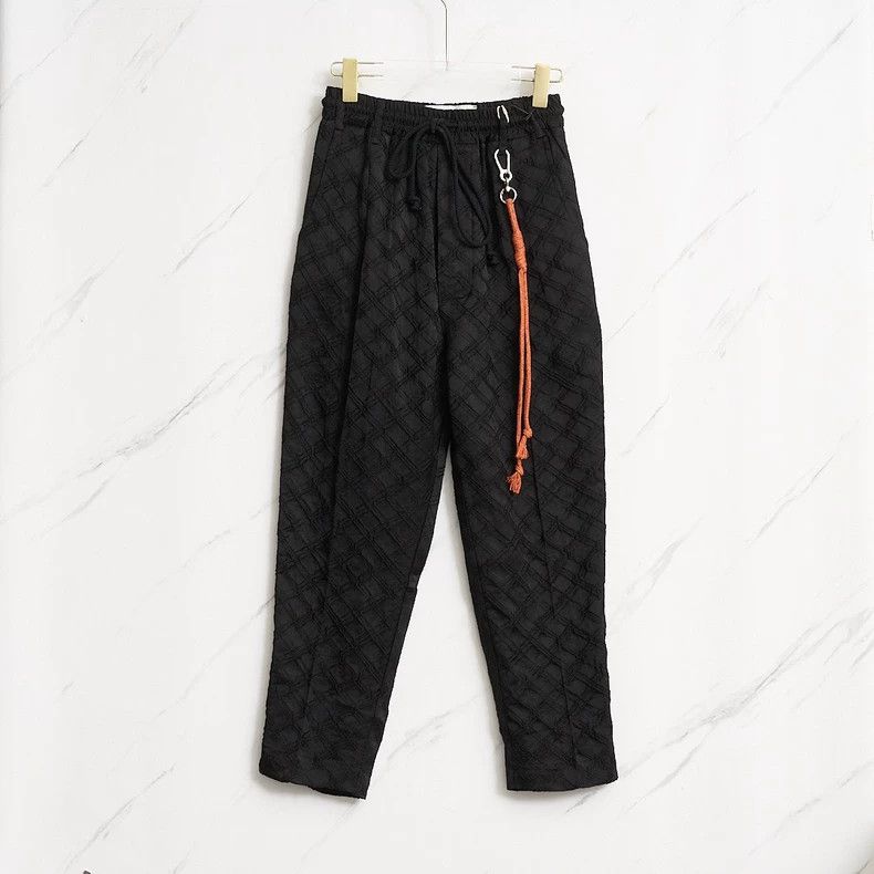 Song For The Mute Song For The Mute tapered dark pattern casual pants. Size US 30 / EU 46 - 1 Thumbnail