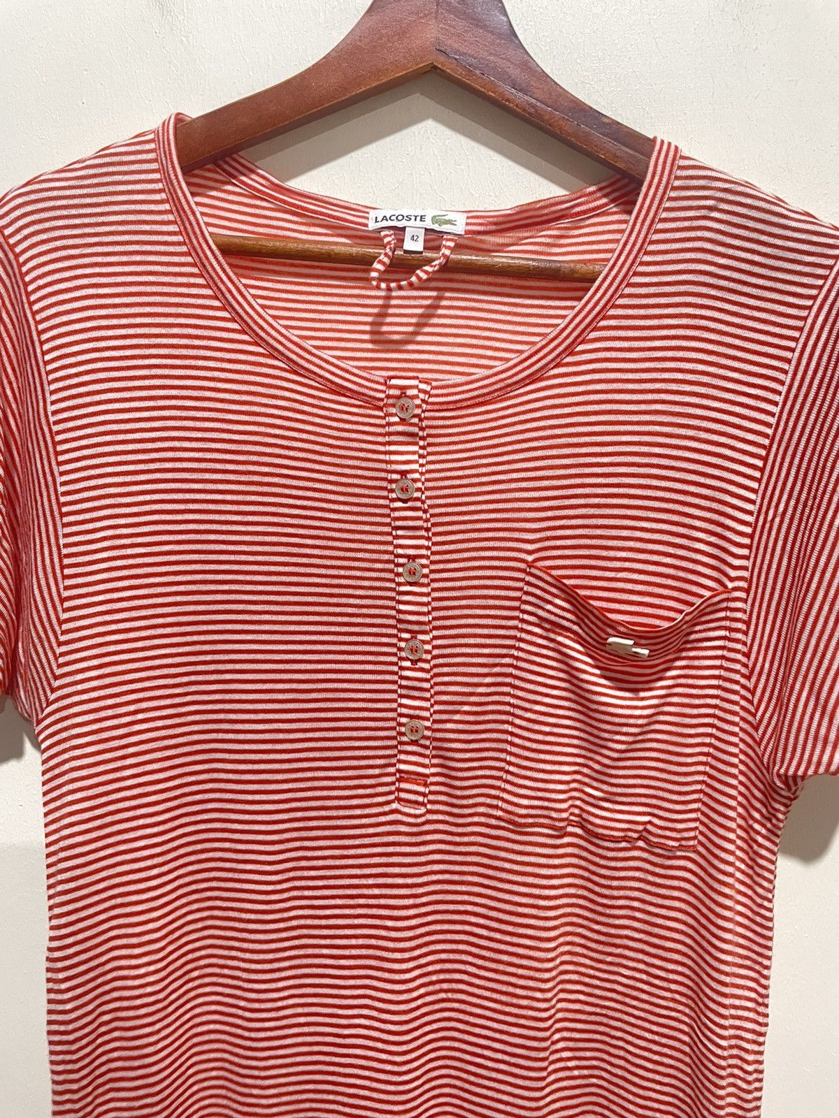 Lacoste Lacoste Blouse Size M / US 6-8 / IT 42-44 - 3 Thumbnail