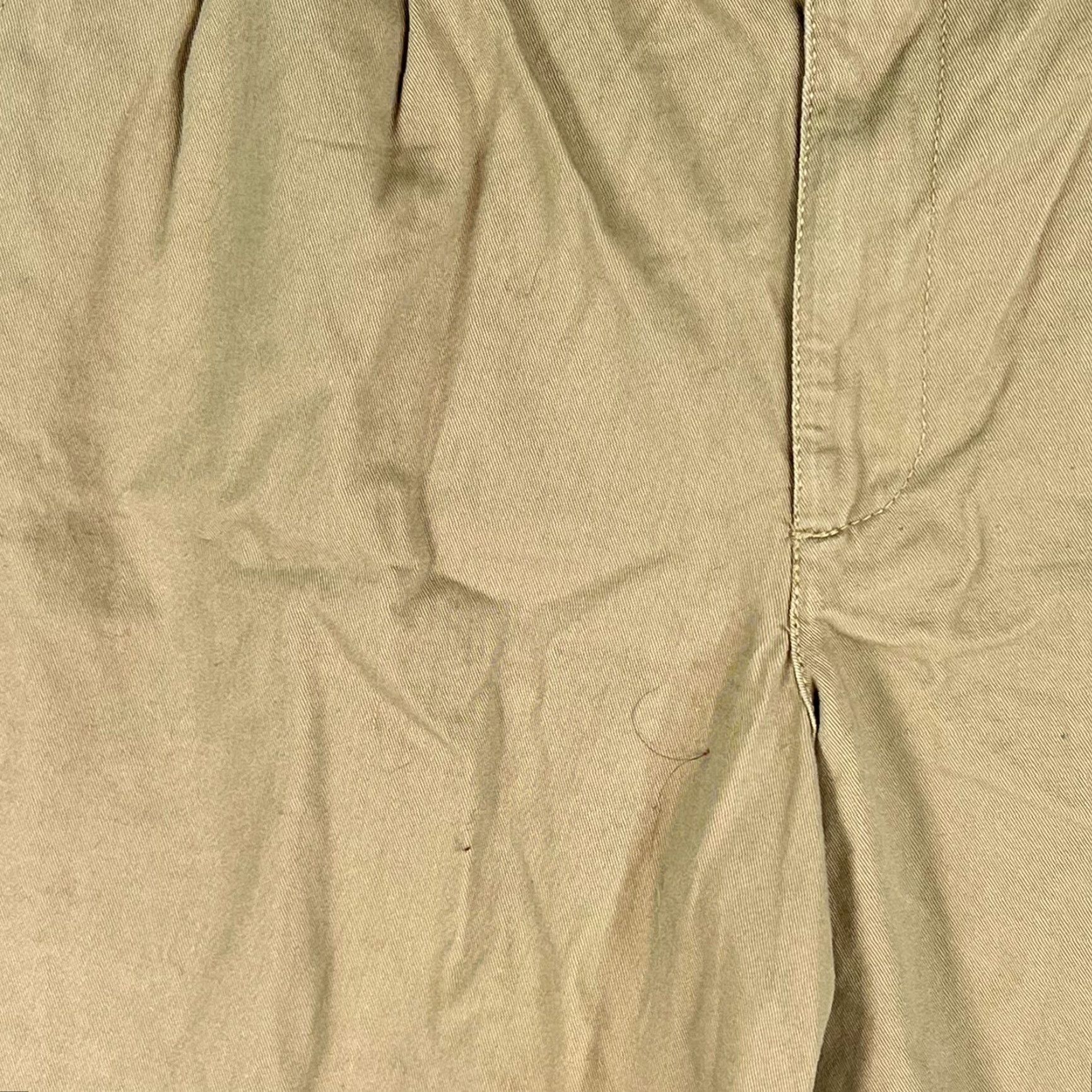 Merona Merona Bermuda Shorts - 100% Cotton - Beige - Pleated Mid Rise - Mens - Size 36 - Casual Slant Pockets - NWT Size US 36 / EU 52 - 3 Thumbnail