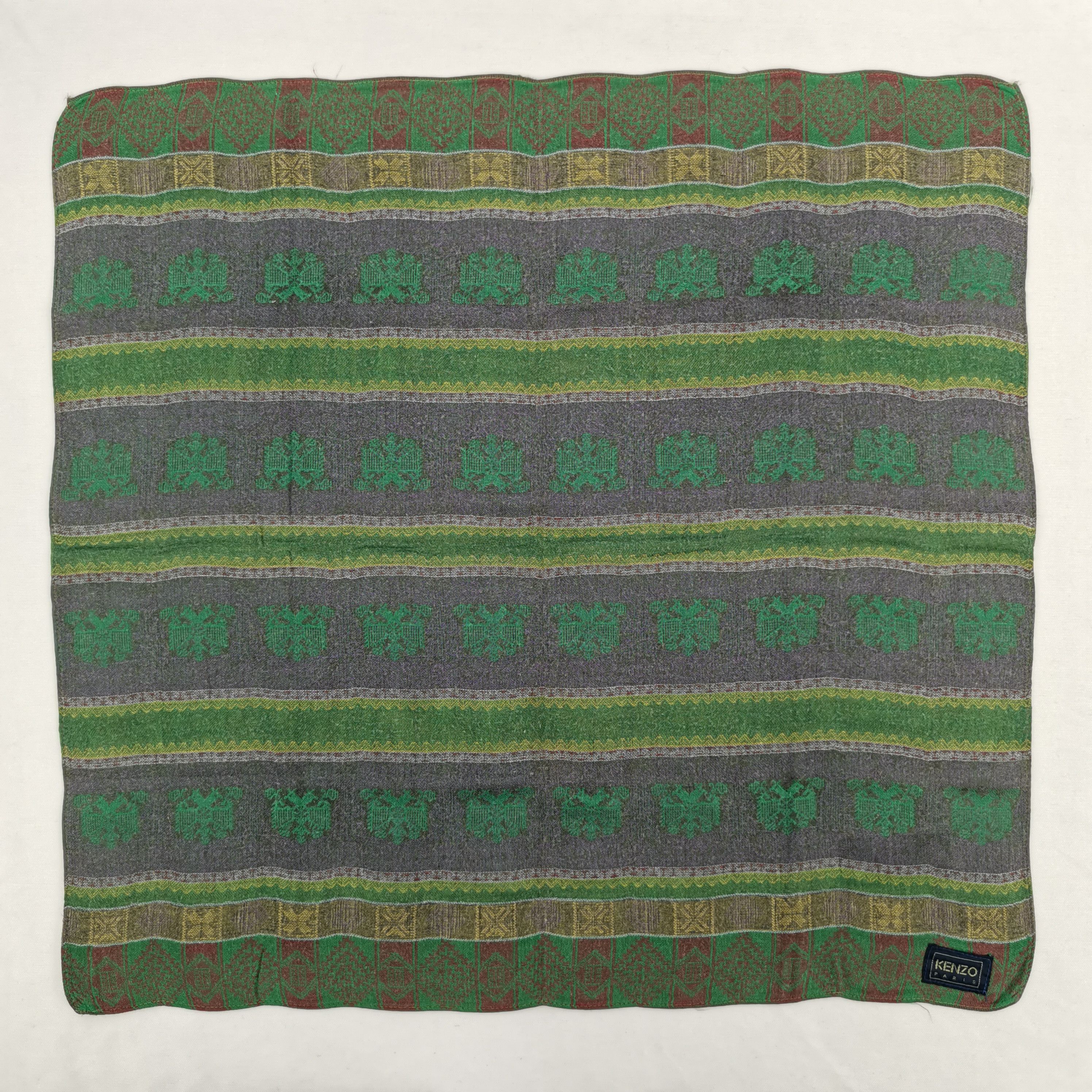 Kenzo NWT Vintage Kenzo Handkerchief Neckerchief Bandana Scarf Size ONE SIZE - 2 Thumbnail
