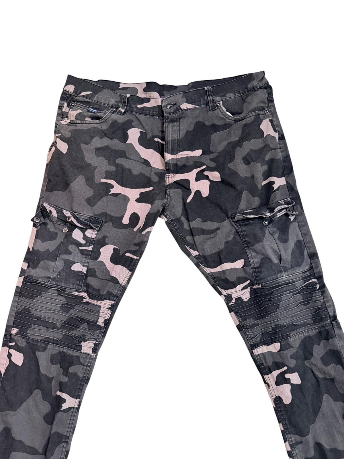 Phat Farm Phat Farm Moto Cargo Pants - Size 38 Size US 38 / EU 54 - 2 Thumbnail