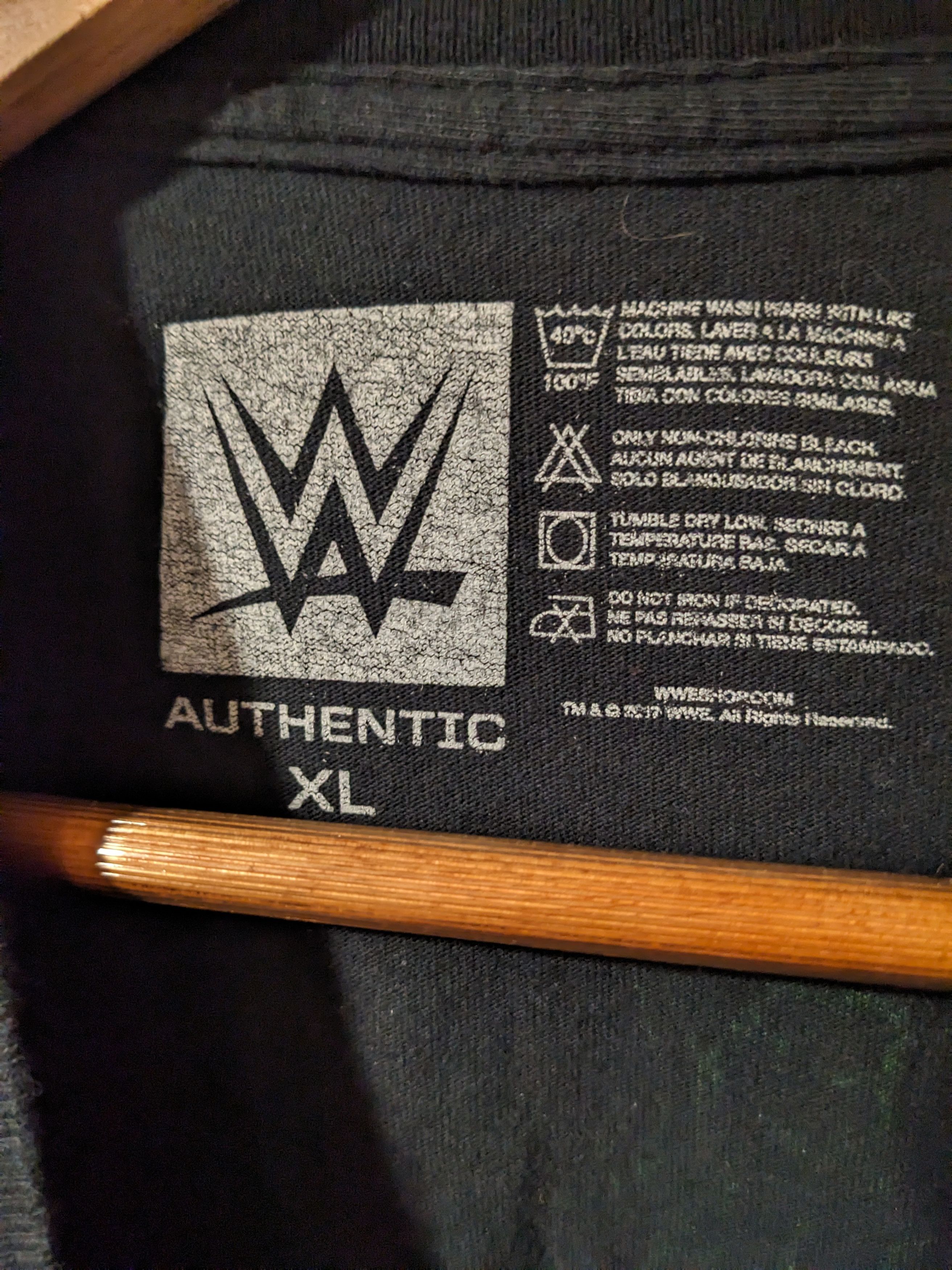 Gildan × WWE Wwe Crew Staff 2018 Money in the Bank Black X-Large T-Shirt Size US XL / EU 56 / 4 - 5 Thumbnail