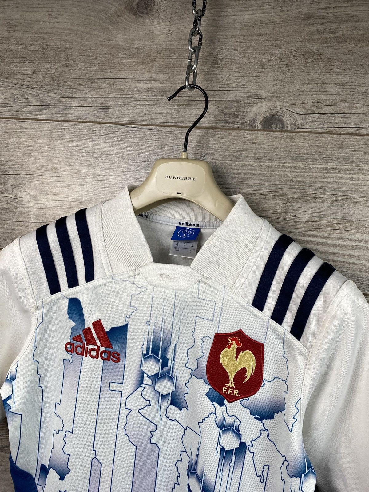 Adidas FRANCE RUGBY SEVEN 2016-2017 jersey shirt Adidas Size US XS / EU 42 / 0 - 11 Thumbnail