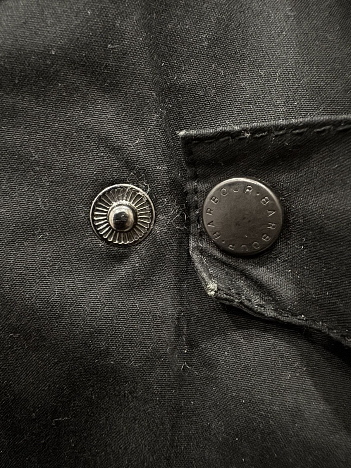 Barbour Womens Barbour Utility Black Waxed Jacket Size 12 Size M / US 6-8 / IT 42-44 - 12 Thumbnail