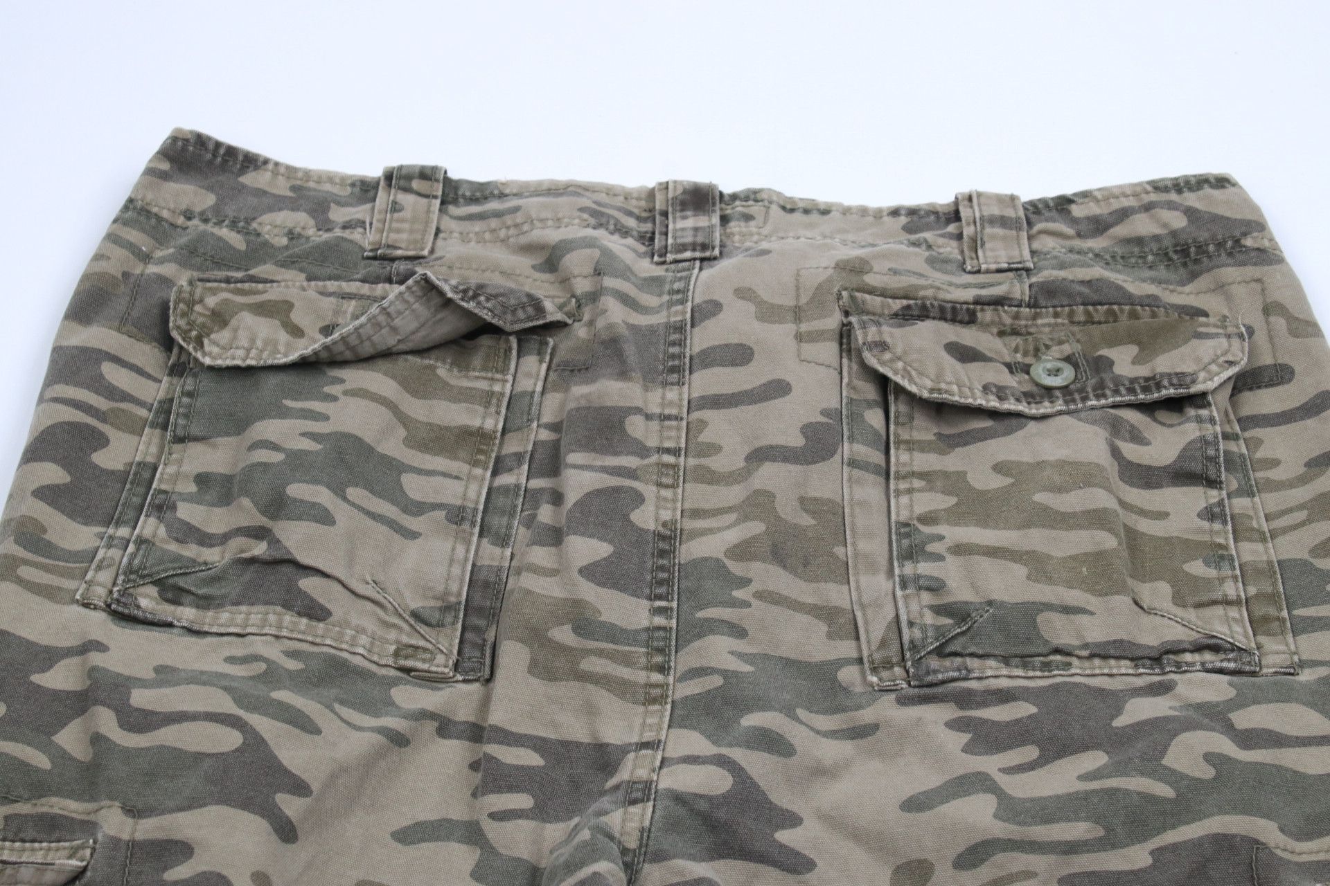 Vintage Vintage Streetwear Knee Wide Leg Cargo Pants Camouflage Size US 42 / EU 58 - 8 Thumbnail