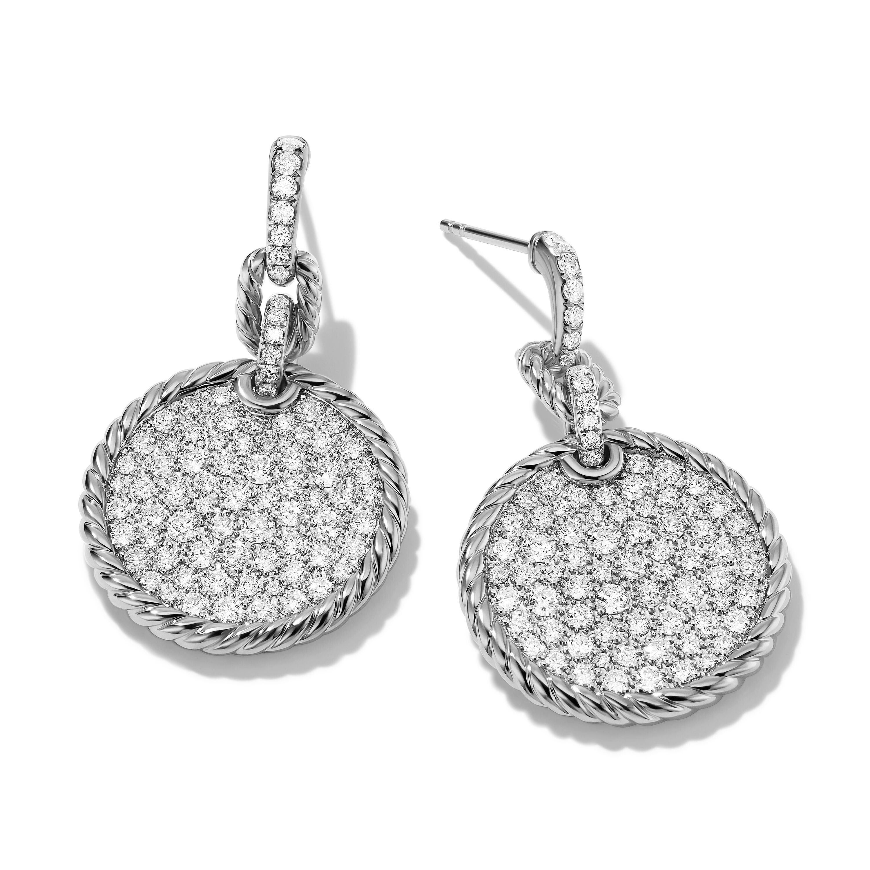 David Yurman o1w1db11025 E17578D Earrings in Silver Size ONE SIZE - 2 Thumbnail