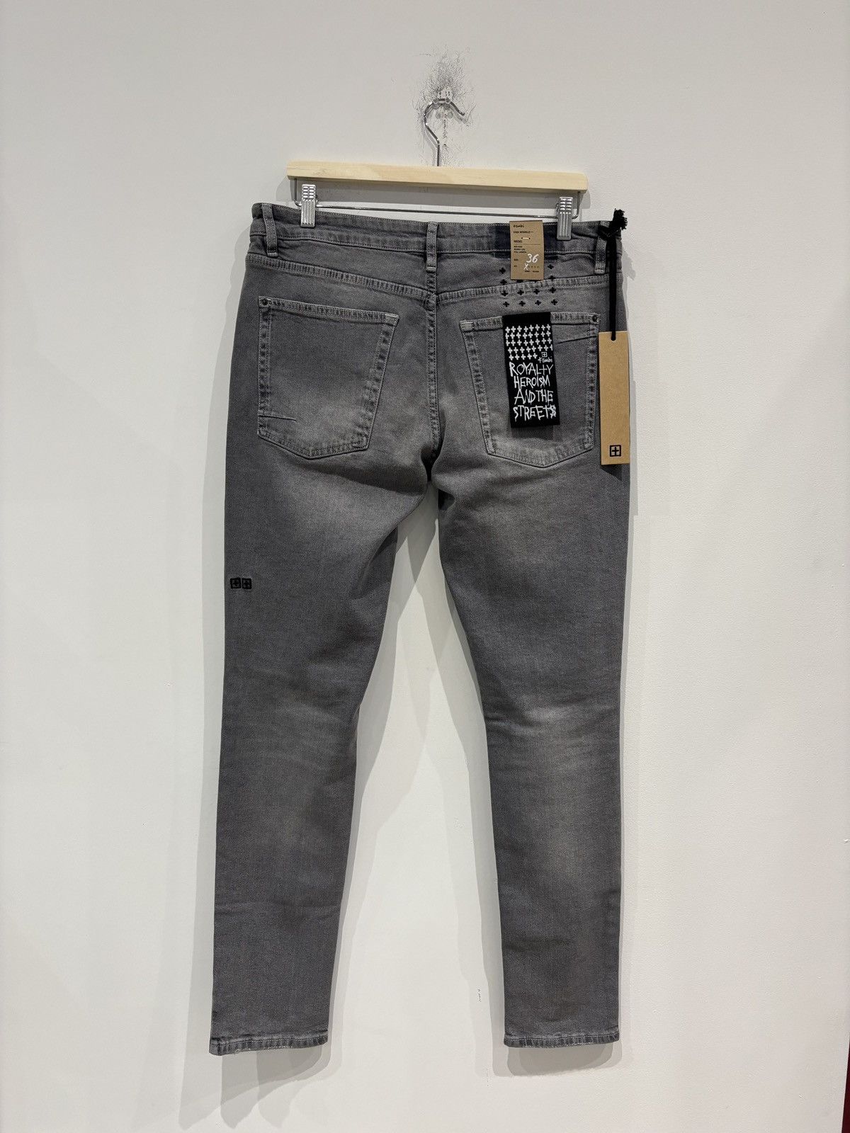 Ksubi Ksubi Van Winkle Thrifted Jeans Grey Size: 36 Size US 36 / EU 52 - 2 Thumbnail