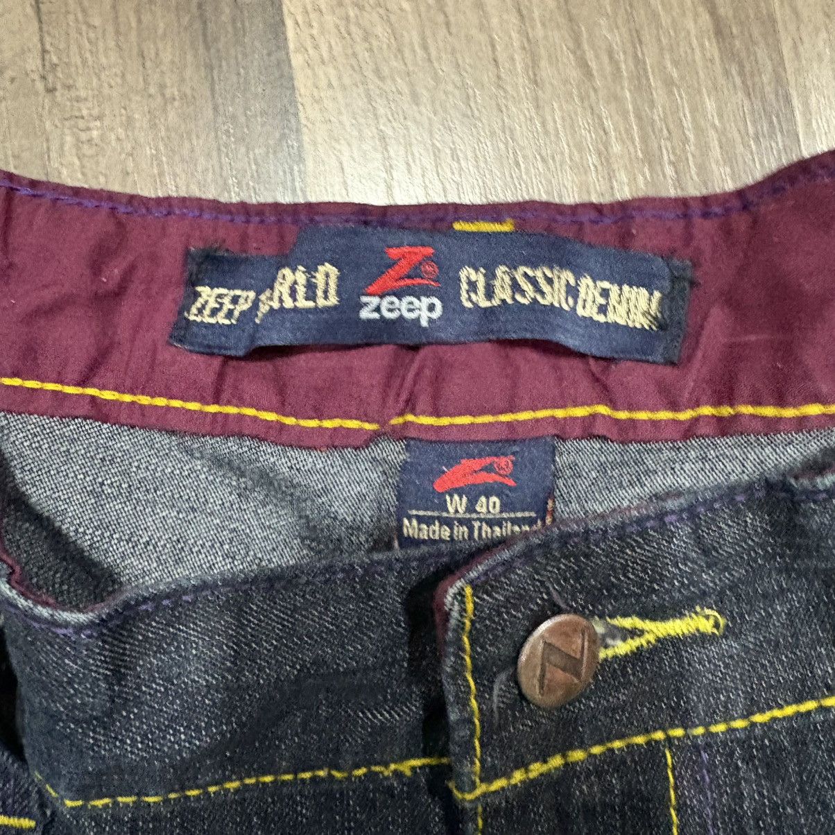 Other Baggy black jorts with purple stitching Size US 40 / EU 56 - 3 Thumbnail