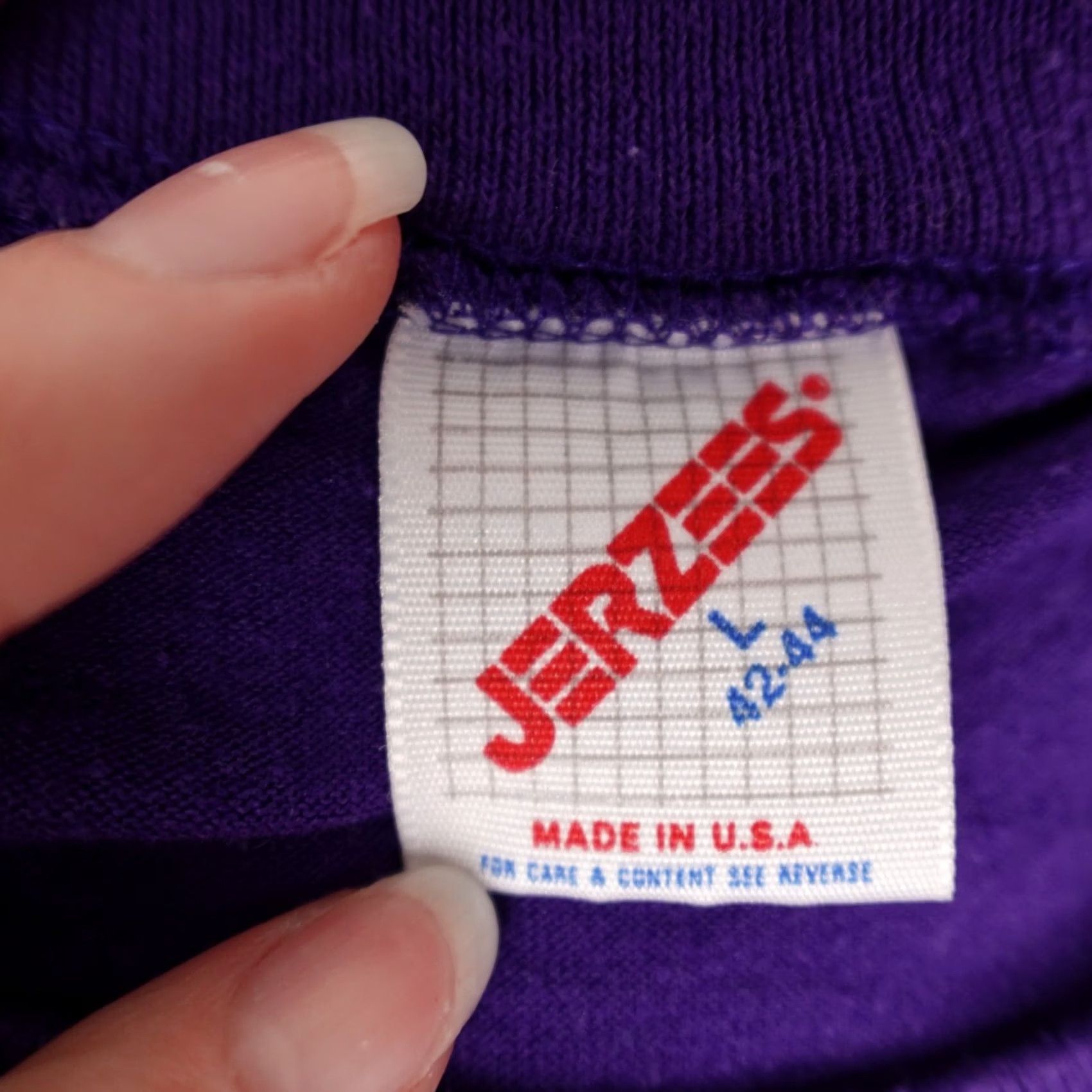 Jerzees VINTAGE Biketoberfest Shirt Mens Large Purple 1999 Daytona Beach Single Stitch Size US L / EU 52-54 / 3 - 3 Thumbnail