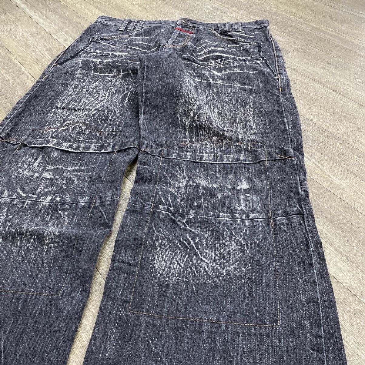 Marithe + Francois Girbaud 90s Marithe Francois Girbaud Y2K Lgb Punk Style Baggy Jeans Size US 38 / EU 54 - 3 Thumbnail