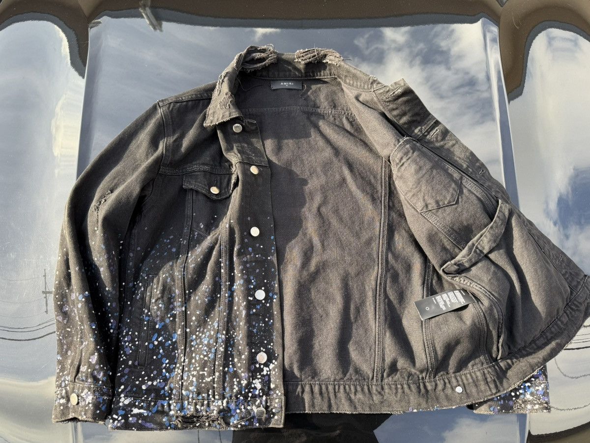 Amiri Amiri Black Denim Jacket Rare Size US XL / EU 56 / 4 - 7 Thumbnail
