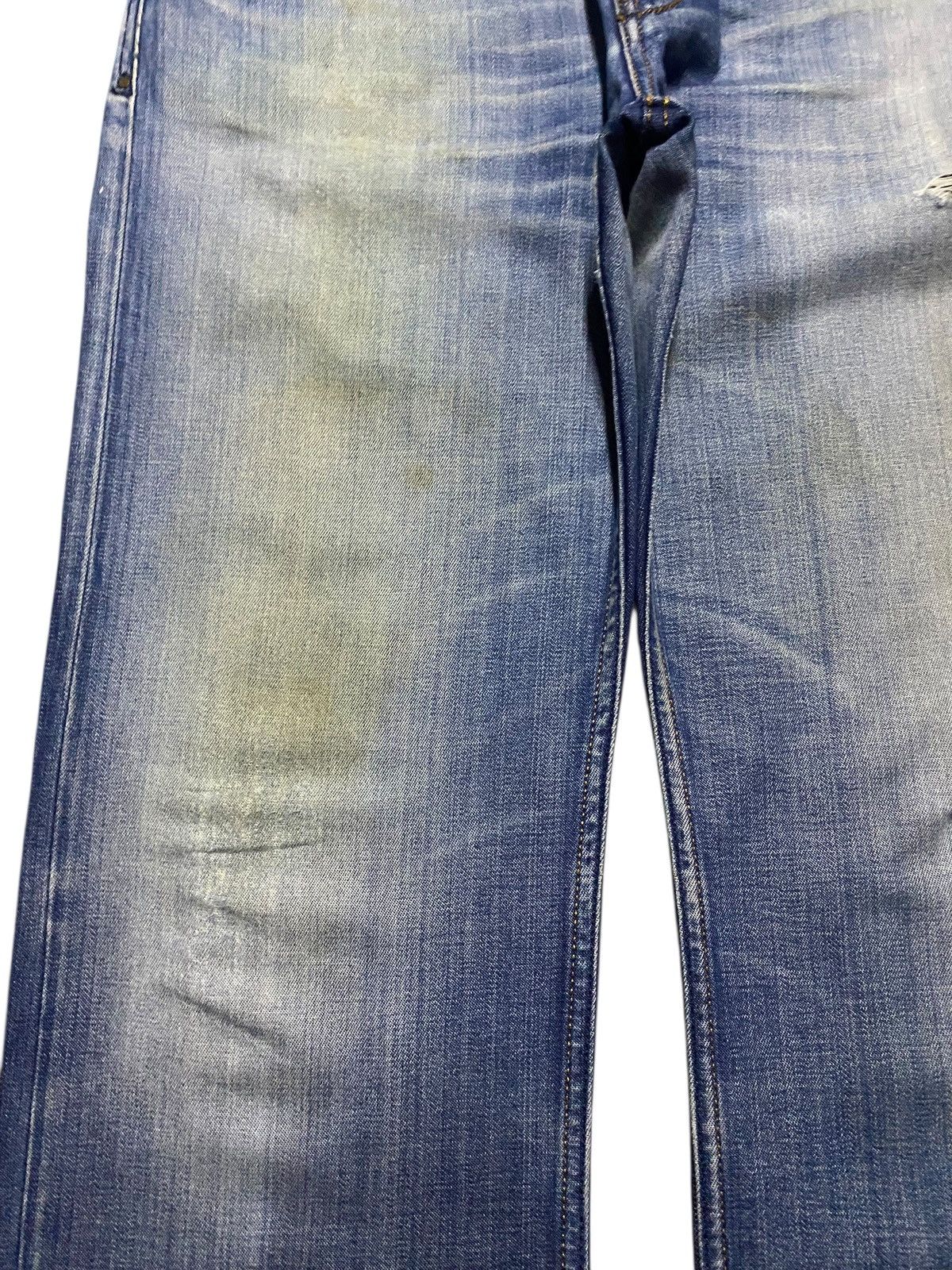 Diesel Vintage Diesel Kurren Wash 008KK Distressed Baggy Jeans Size US 31 - 7 Thumbnail