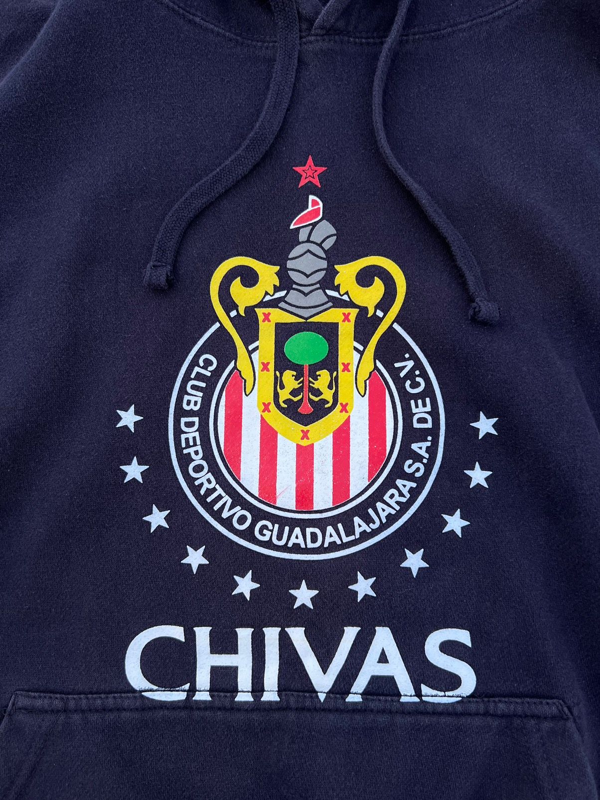 Vintage Vintage Club Deportivo Chivas Guadalajara Hoodie Size US XL / EU 56 / 4 - 3 Thumbnail