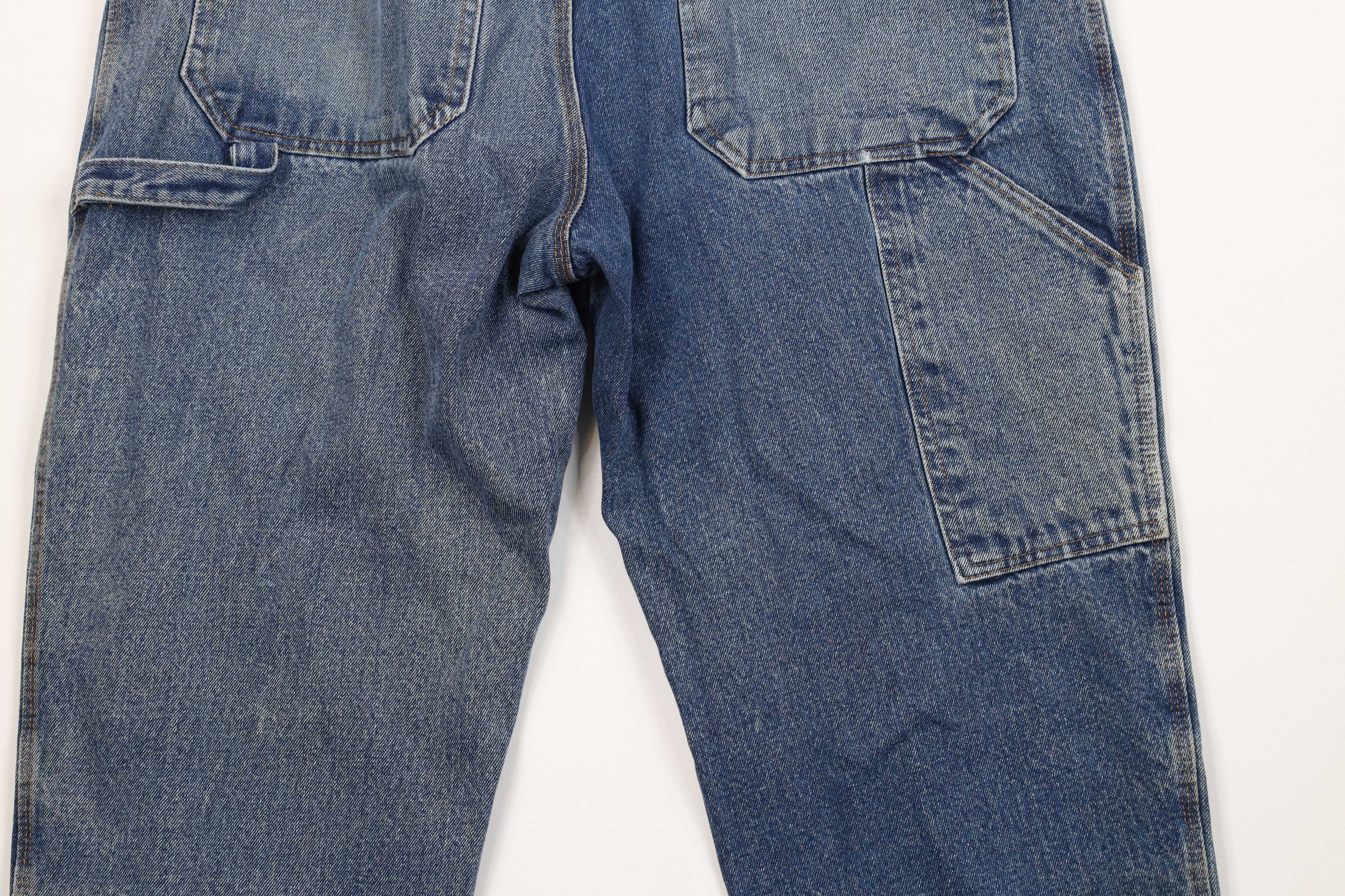 Vintage Vintage 90s Y2K Streetwear Flannel Lined Straight Leg Jeans Size US 38 / EU 54 - 13 Thumbnail