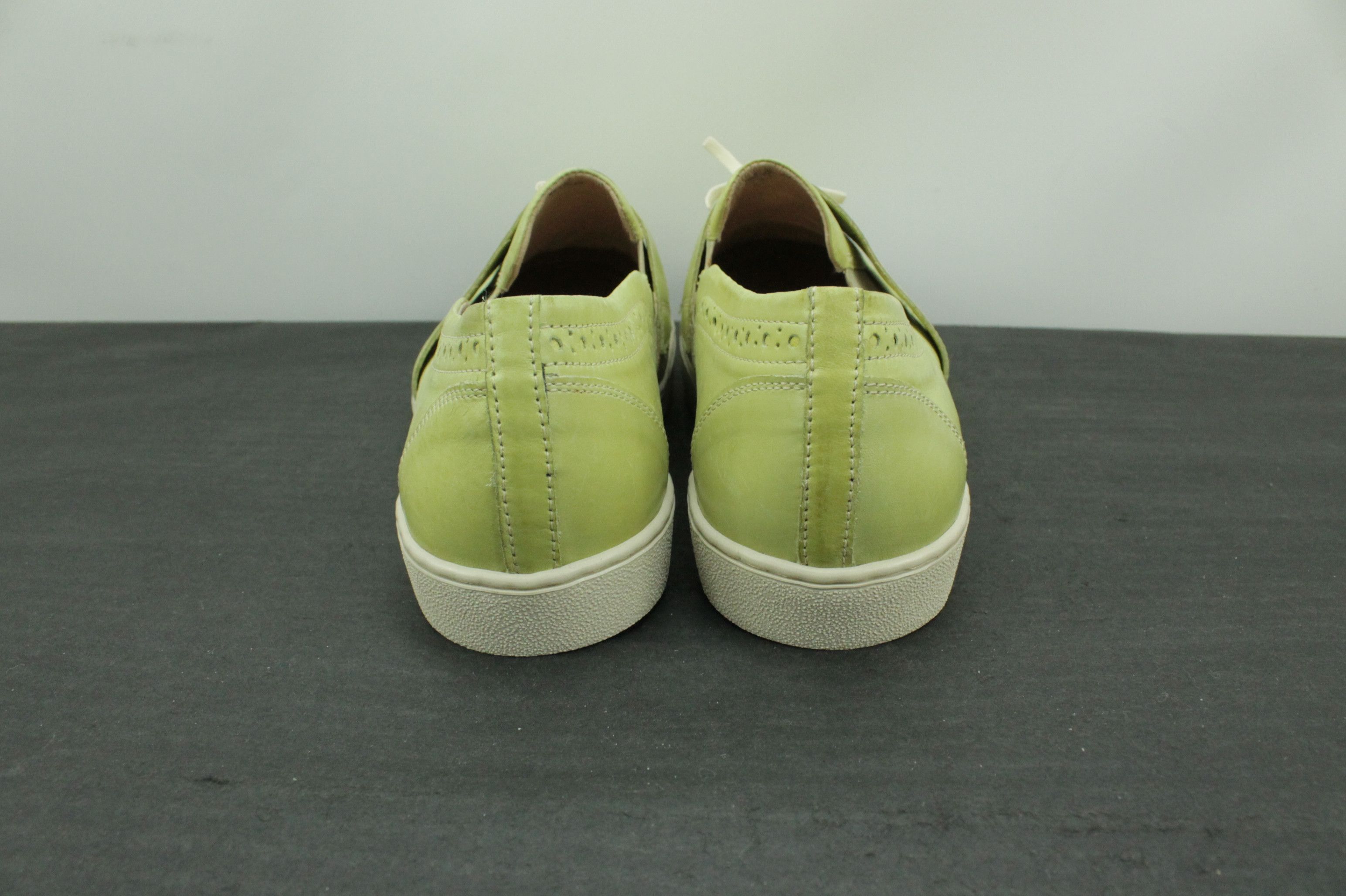 A.S.98 A.S.98 Green Leather Loafers Slip On Women's Size US 7 / IT 37 - 4 Thumbnail