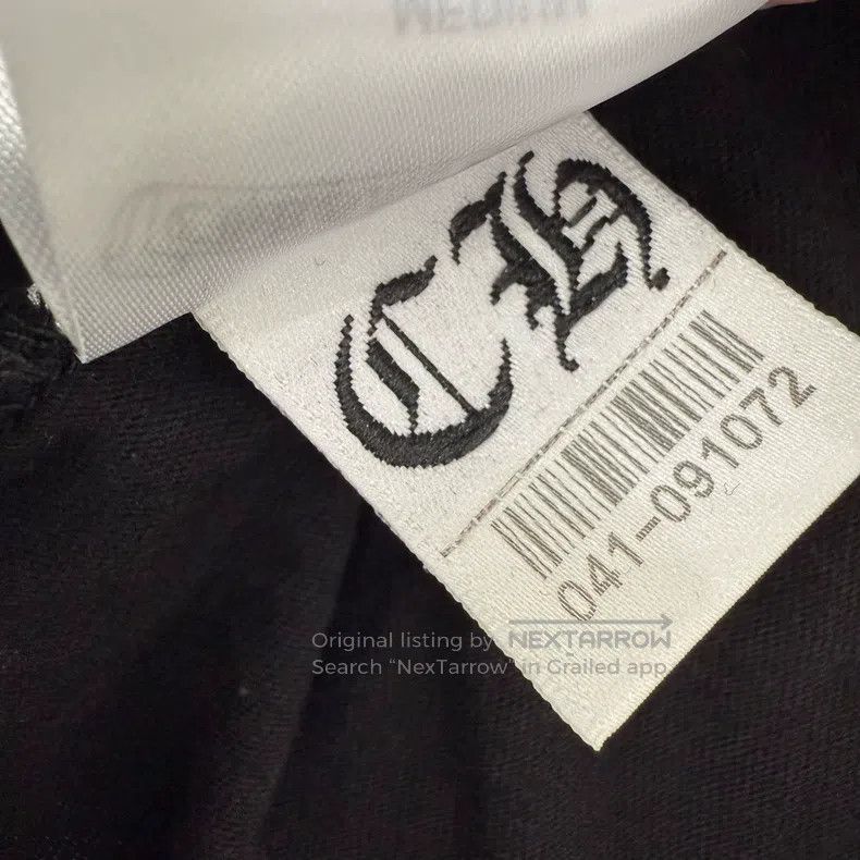 Chrome Hearts CHROME HEARTS Size M Black and blue logo short sleeves Size US M / EU 48-50 / 2 - 5 Thumbnail
