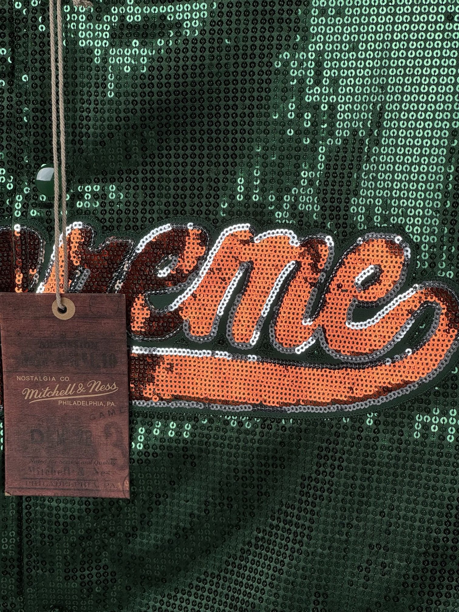 Mitchell & Ness × Supreme Supreme Mitchell & Ness Sequin Varsity Jacket Size US M / EU 48-50 / 2 - 3 Thumbnail