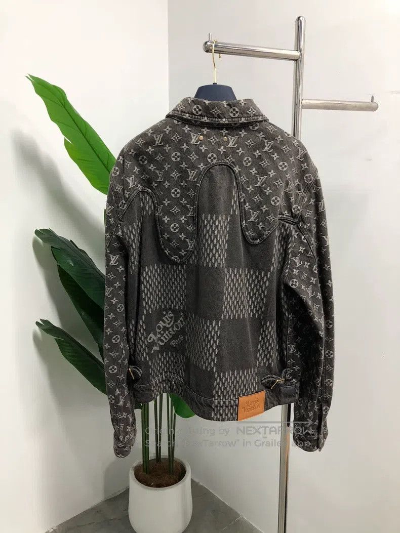 Louis Vuitton Louis Vuitton Co-branded nigo denim jacket Size US M / EU 48-50 / 2 - 2 Thumbnail