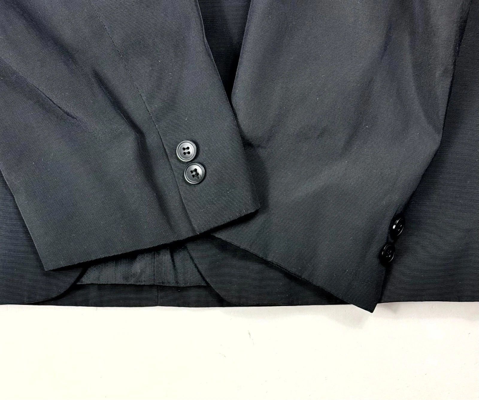 Hugo Boss Hugo Boss Red Label Shiny Black Blazer Jacket EU 52/US 42R L Size 42R - 7 Thumbnail