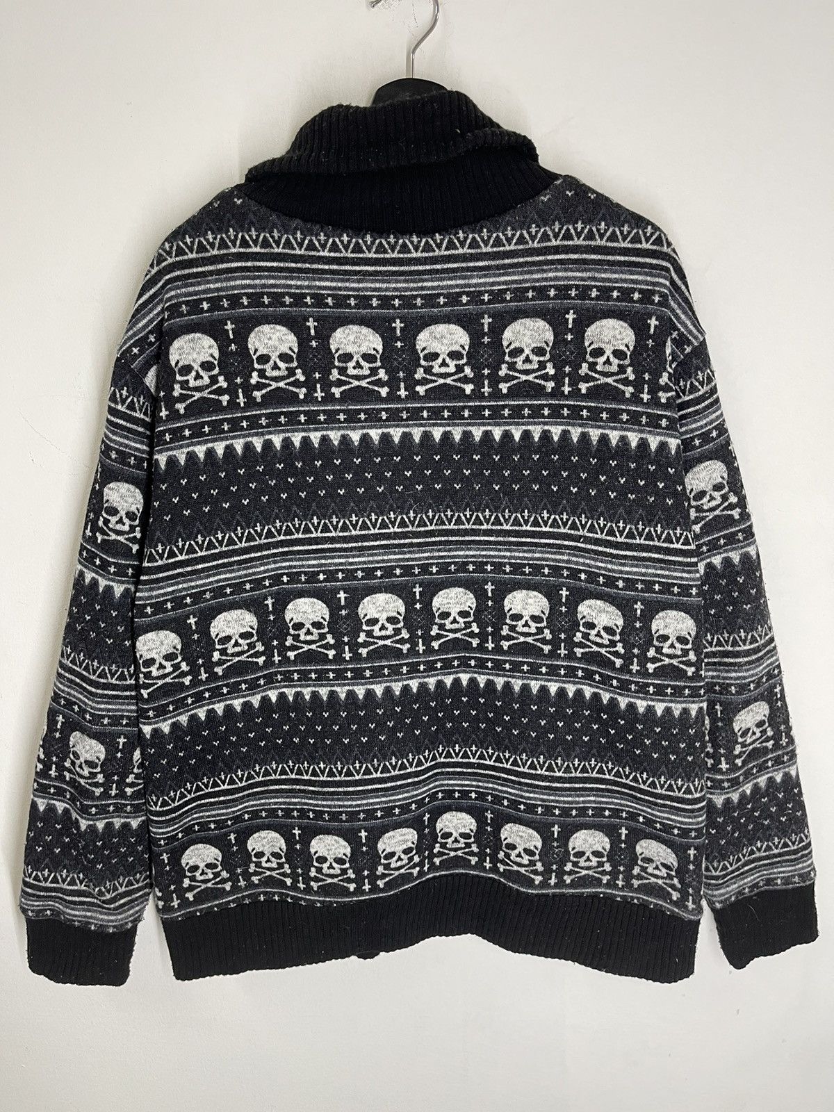 Japanese Brand VINTAGE STREETWEAR FASHION SKULL IF SIX WAS NINE Size US L / EU 52-54 / 3 - 3 Thumbnail