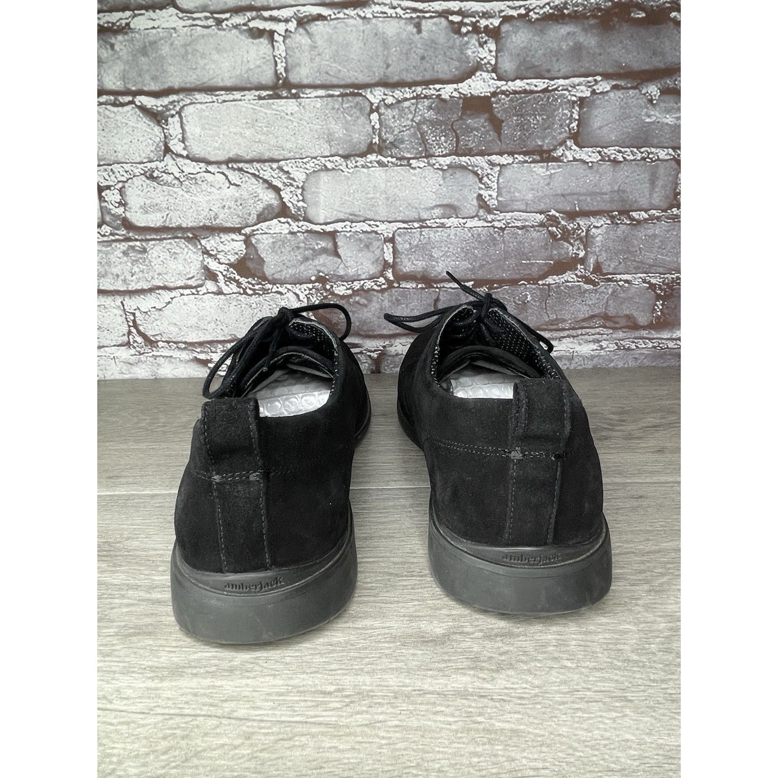 Lumberjack Amberjack Black Suede Leather Lace Up Rubber Oxfords Shoes M Size US 10.5 / EU 43-44 - 20 Thumbnail