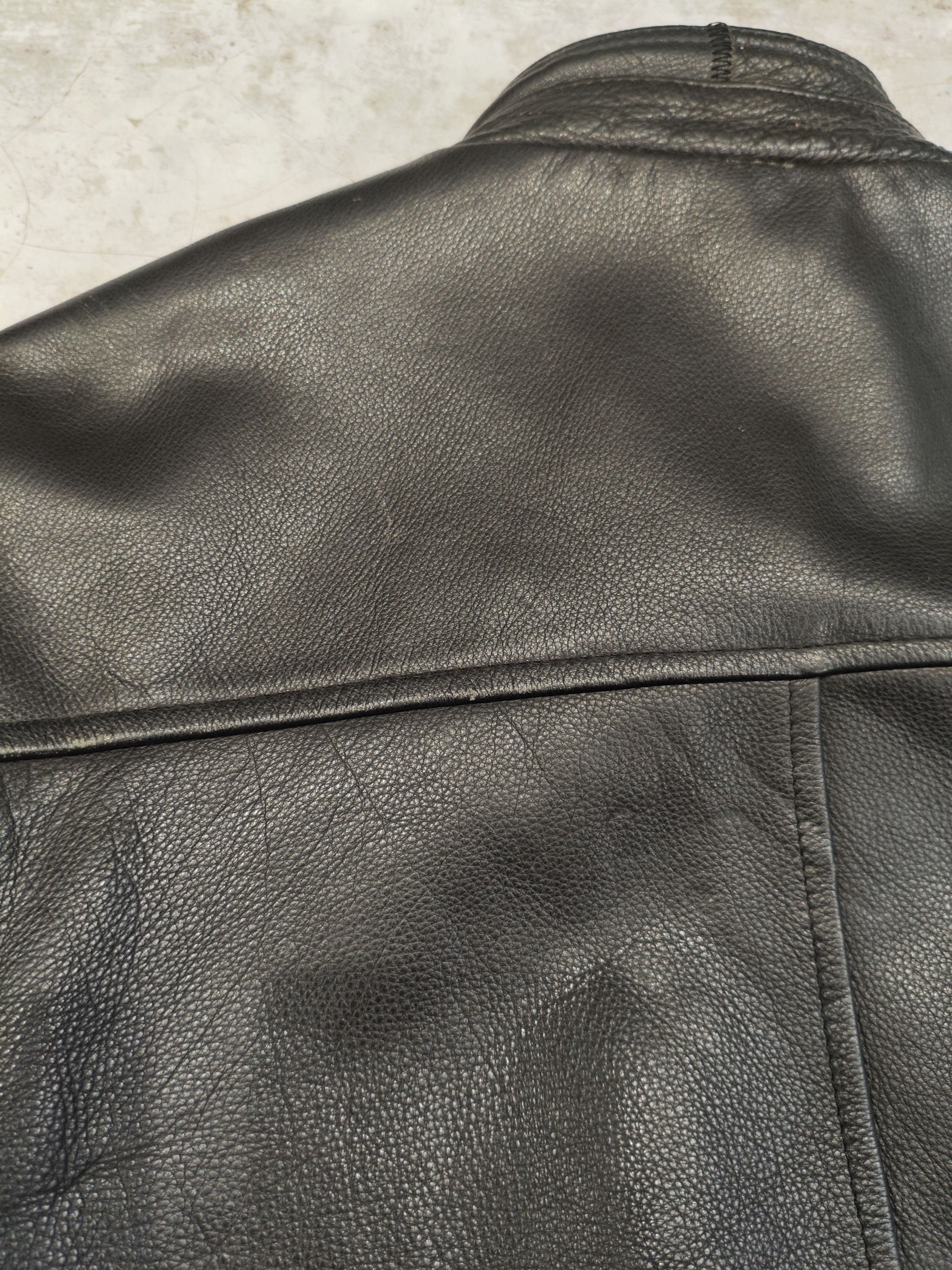 Genuine Leather × Vintage Hunter Horse 2000s Genuine Leather jacket Streetwear Luxury Size US L / EU 52-54 / 3 - 6 Thumbnail