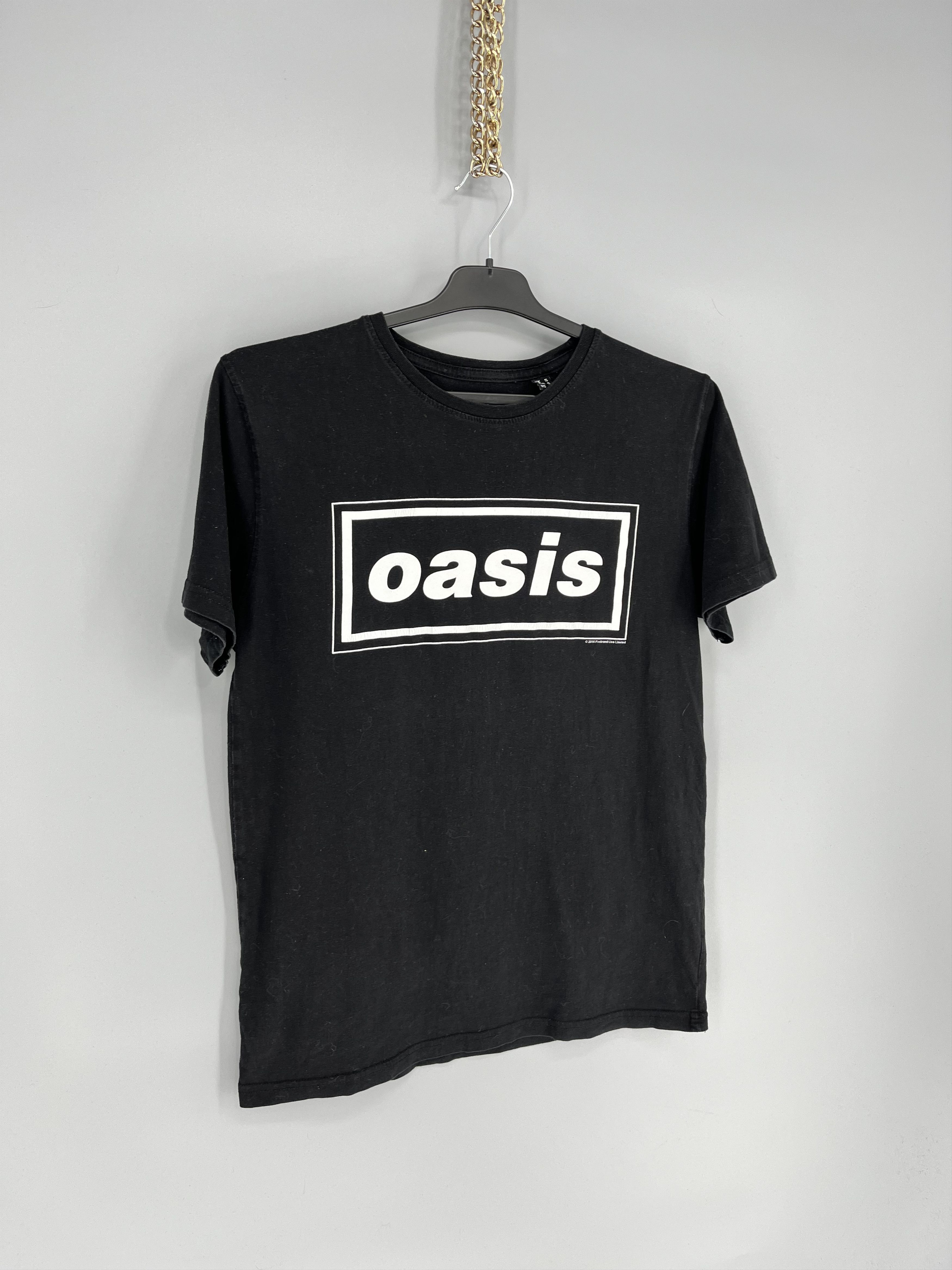 Band Tees Vintage Oasis Y2K Box Logo Sky White T Shirt Size US S / EU 44-46 / 1 - 2 Thumbnail