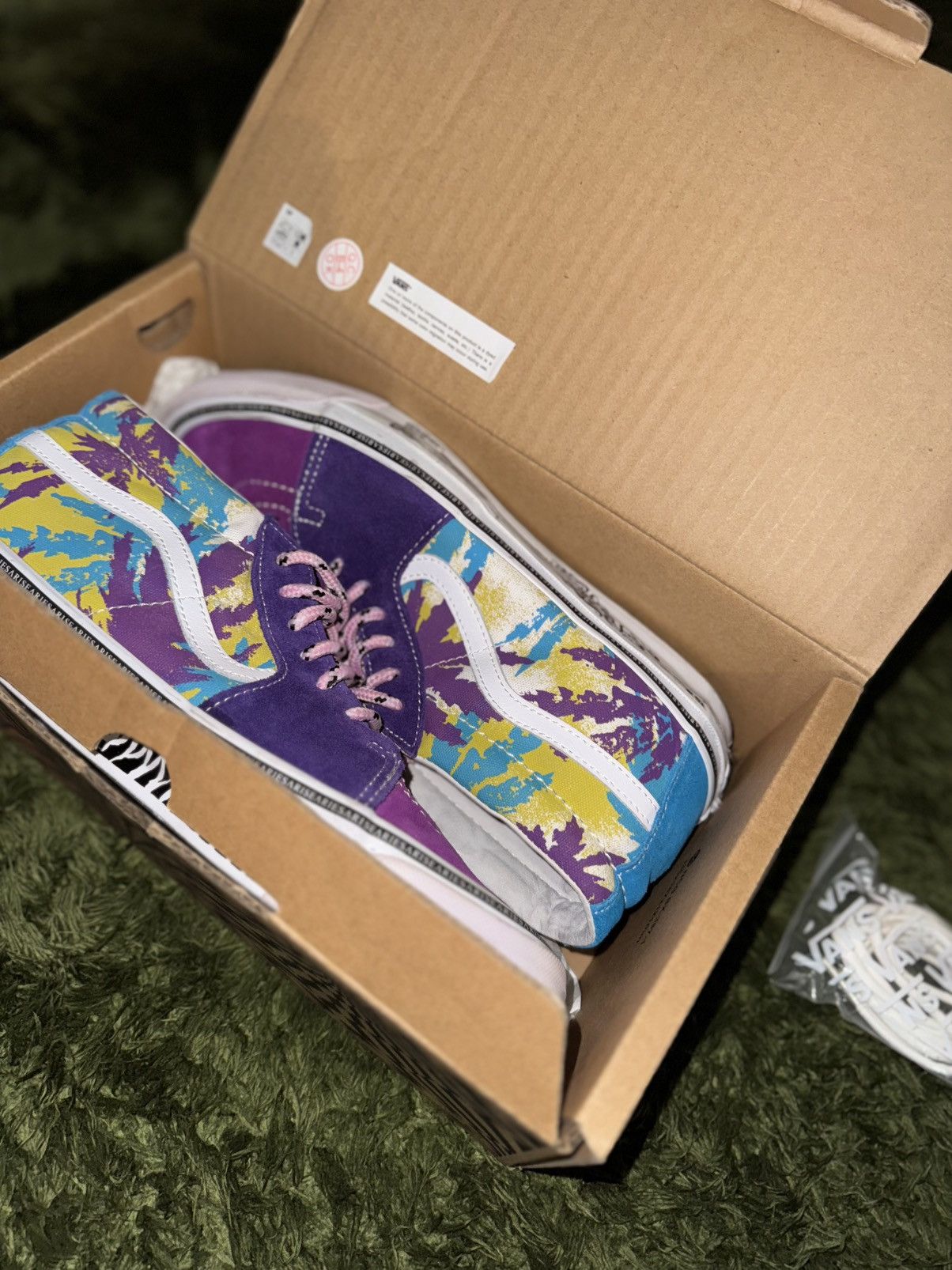 Vans [US10] Vans Vault x Aries Skate Mid Purple Size US 10 / EU 43 - 8 Thumbnail