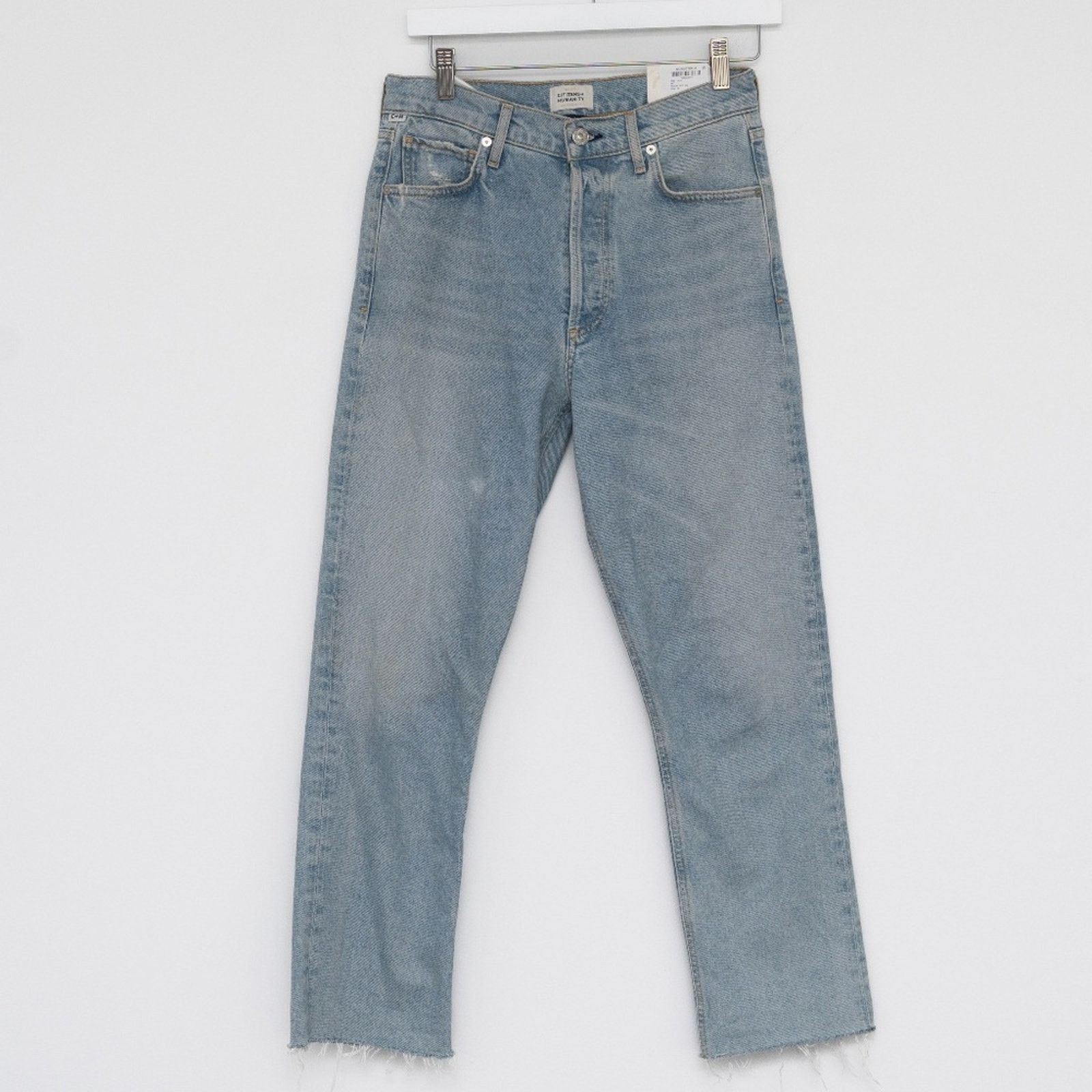 Citizens Of Humanity Citizens of Humani - Charlotte Crop High Rise Straight Jeans Size 26" / US 2 / IT 38 - 1 Thumbnail