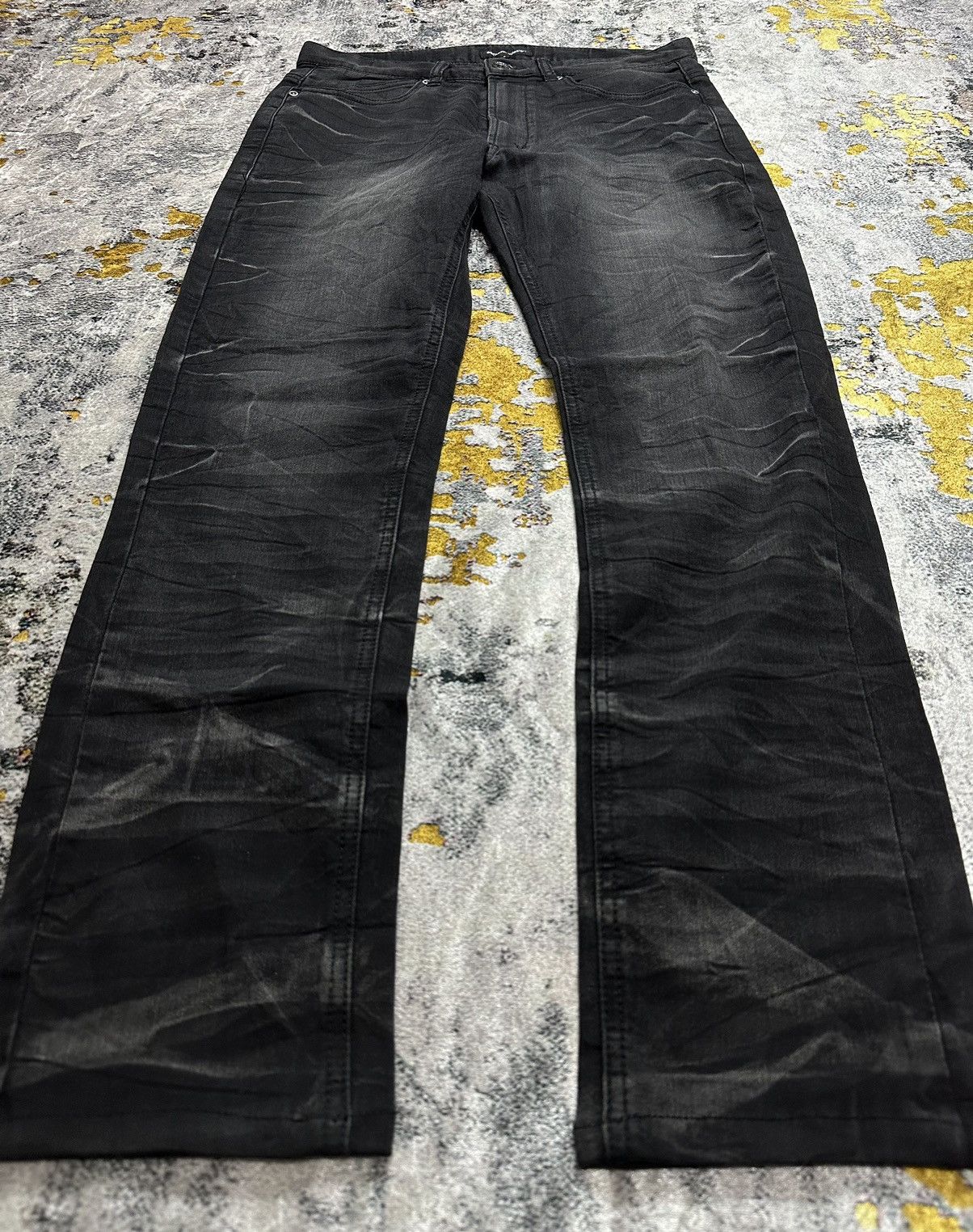 semanticdesign Mud Wash Semantic Design Distressed Denim Jeans Size US 30 / EU 46 - 6 Thumbnail