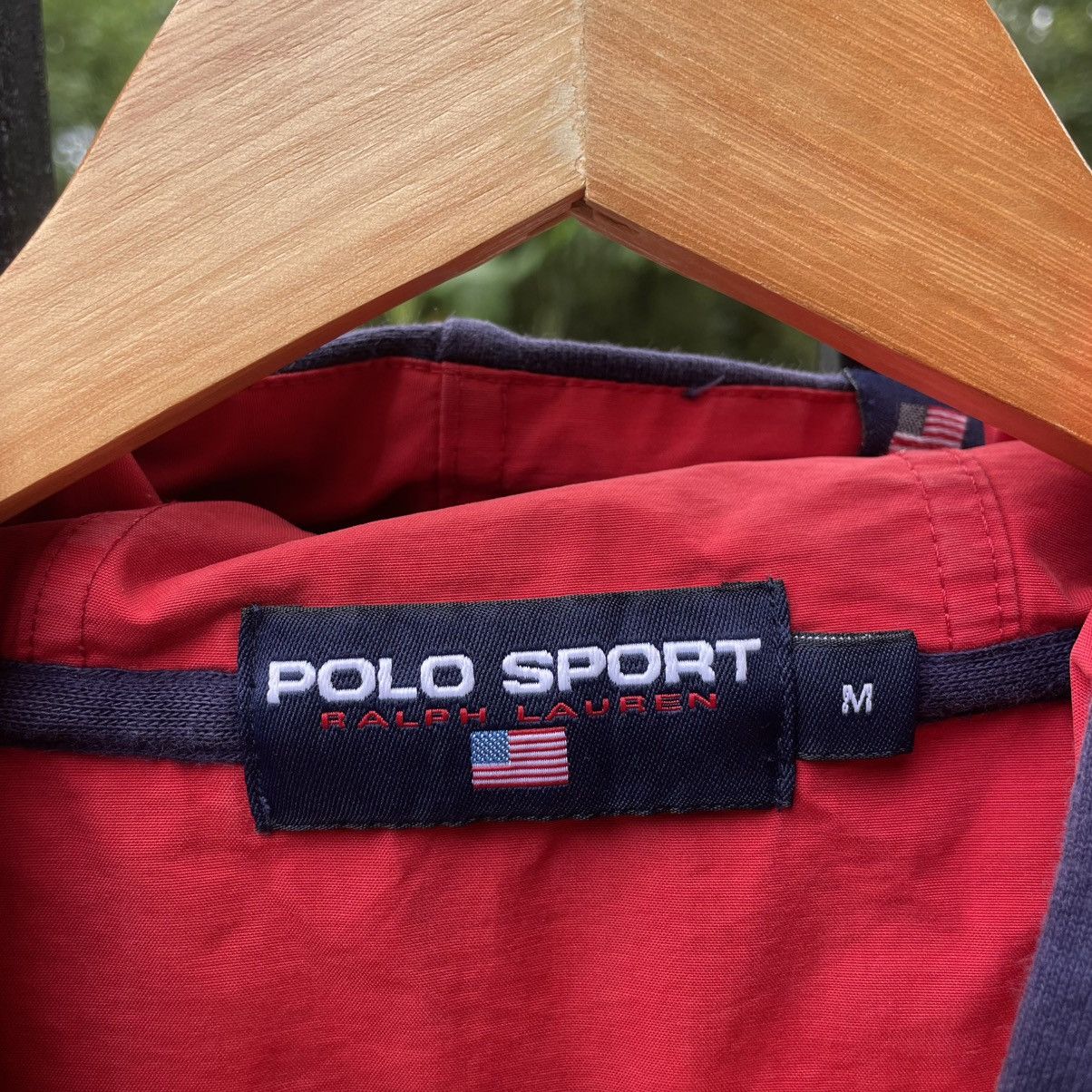 Polo Ralph Lauren 🔥Vintage Polo Sport Ralph Lauren Full Zipper Sweater Hoodie Size US M / EU 48-50 / 2 - 15 Thumbnail